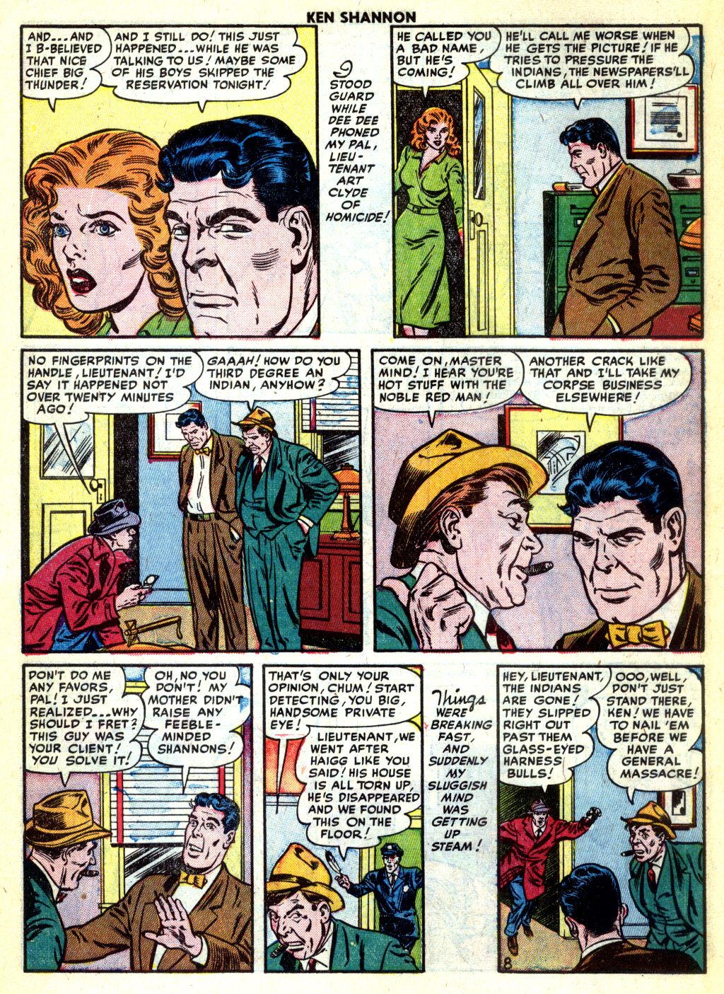 Read online Ken Shannon comic -  Issue #4 - 10