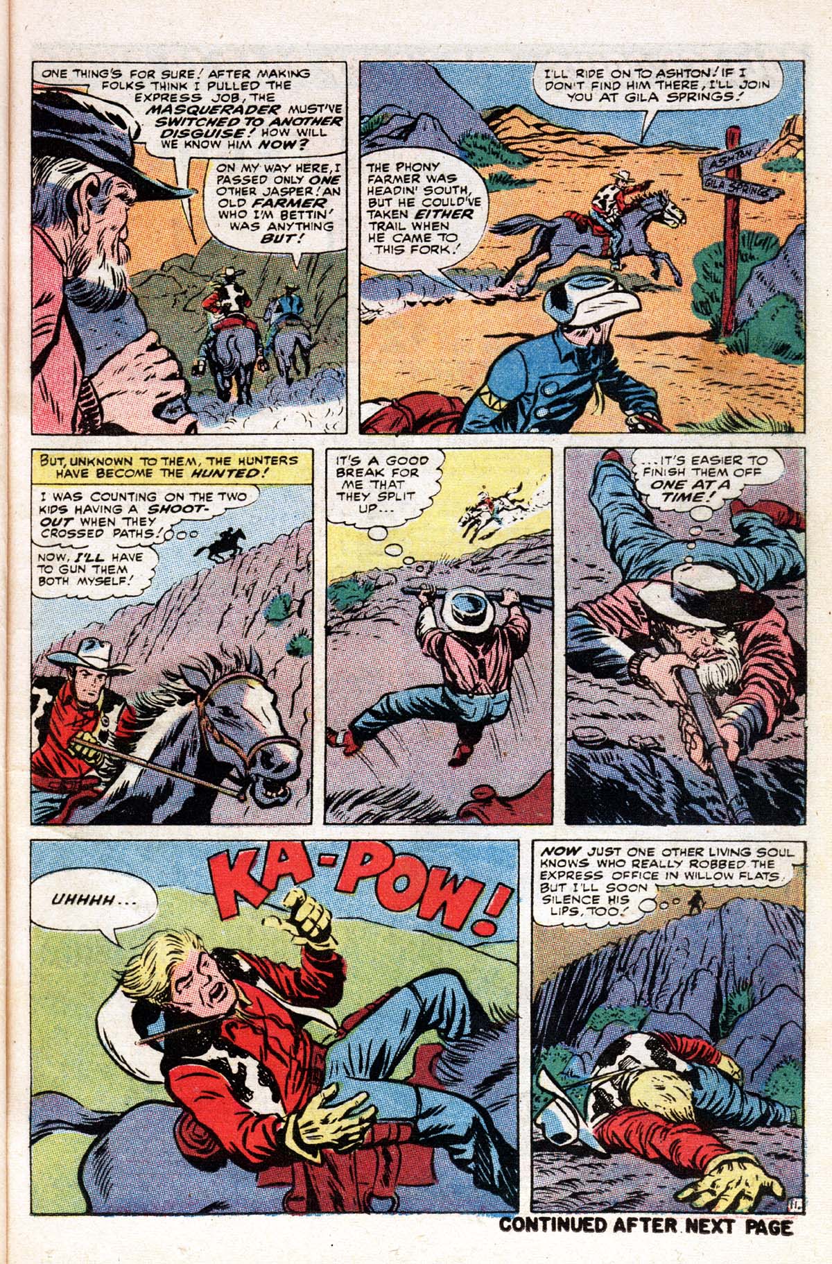 Read online The Mighty Marvel Western comic -  Issue #7 - 12