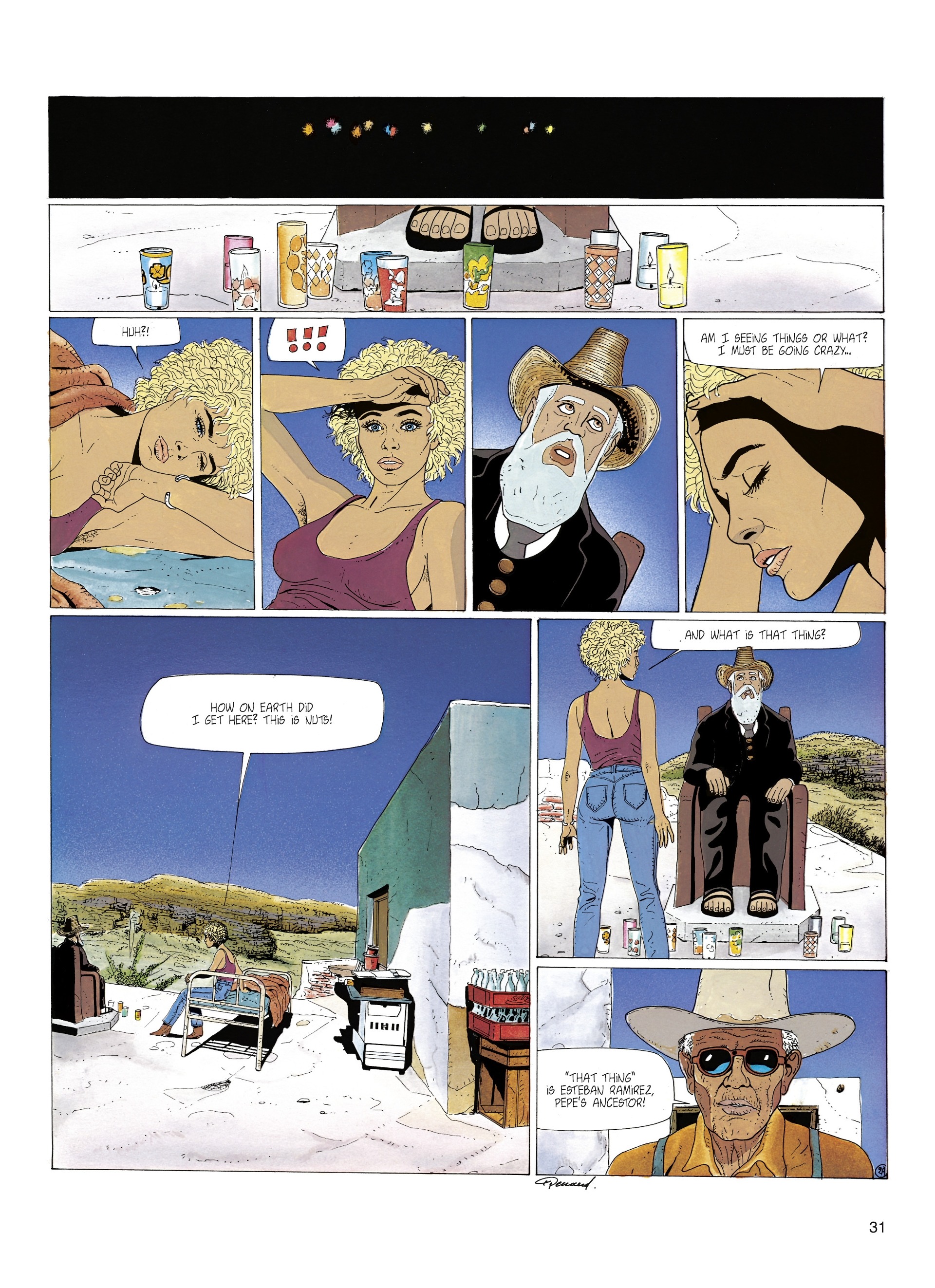 Read online Jessica Blandy comic -  Issue #6 - 31