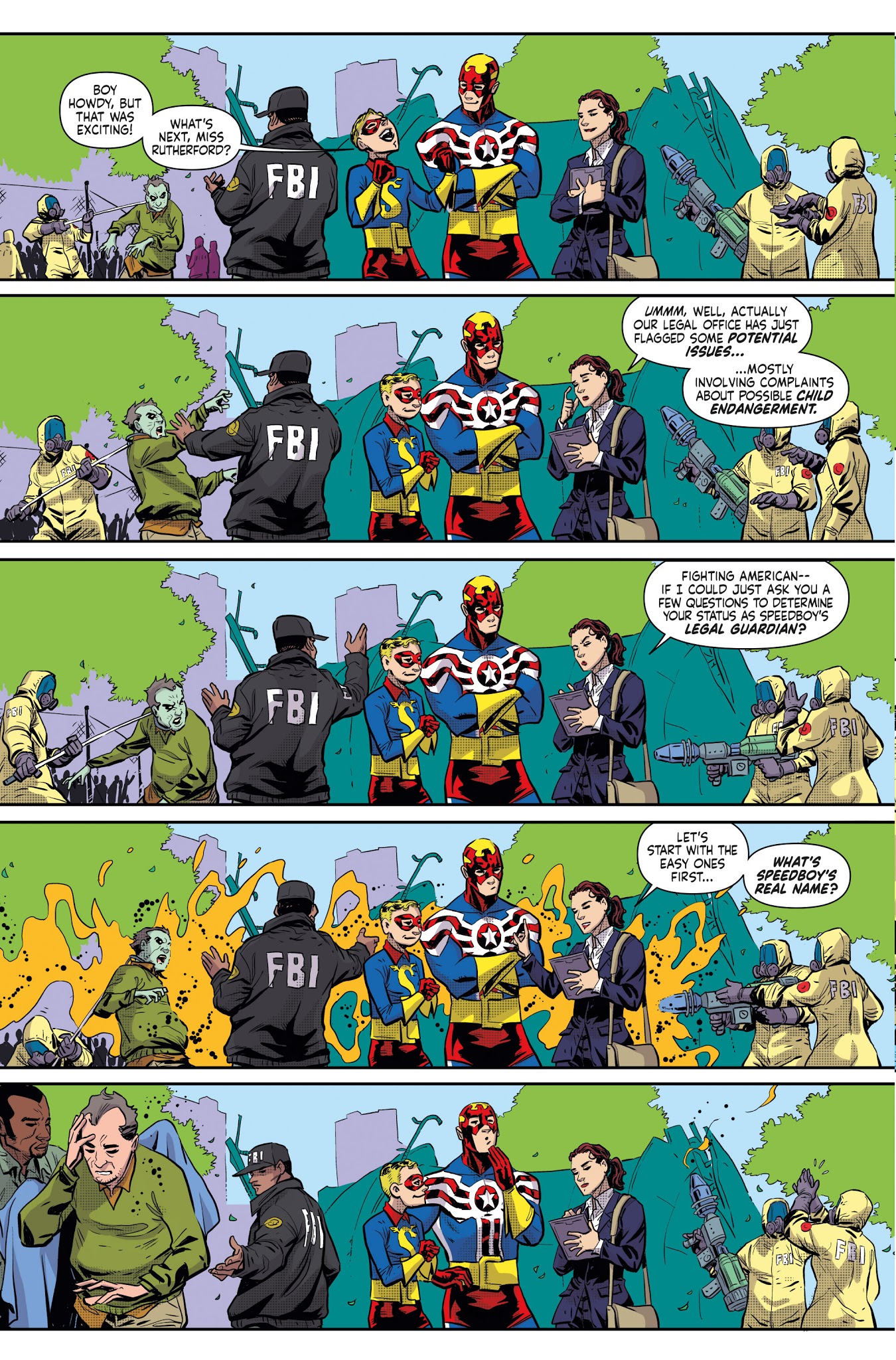Read online Fighting American: The Ties That Bind comic -  Issue #1 - 16
