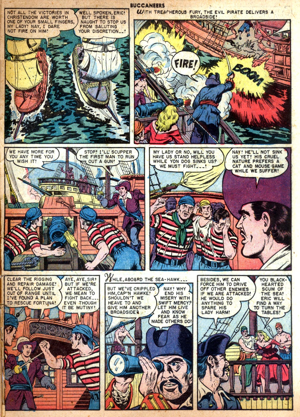 Read online Buccaneers comic -  Issue #25 - 39