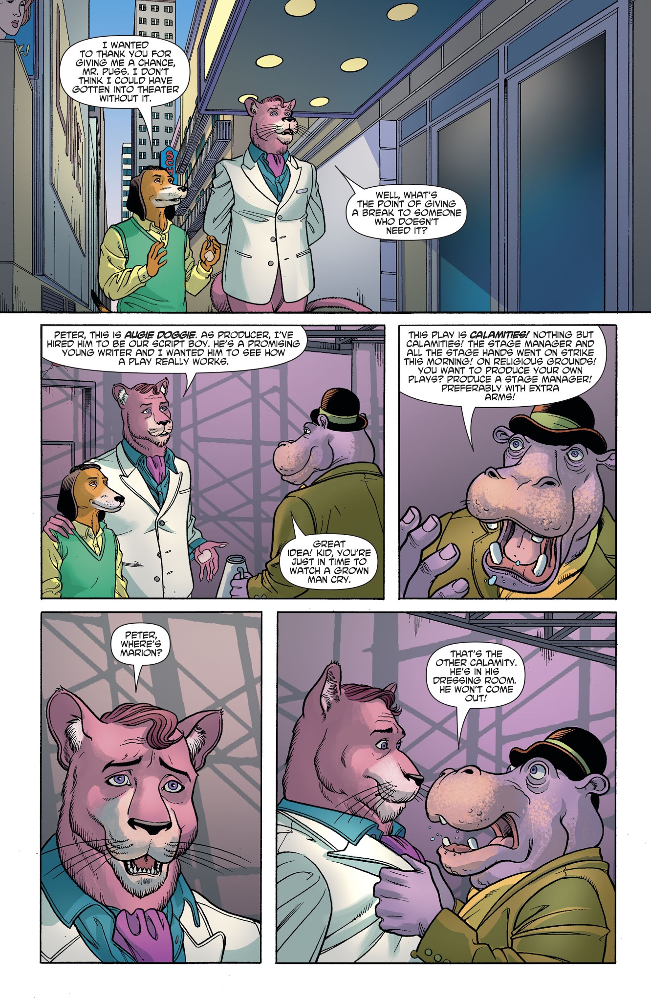 Read online Exit Stage Left: The Snagglepuss Chronicles comic -  Issue #2 - 7