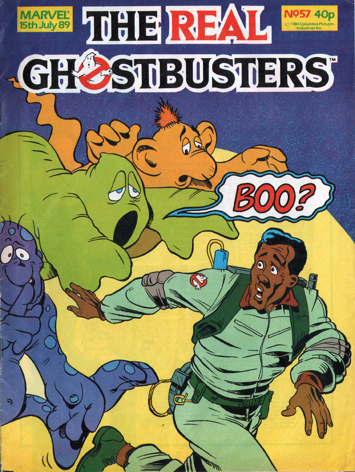 Read online The Real Ghostbusters comic -  Issue #57 - 1