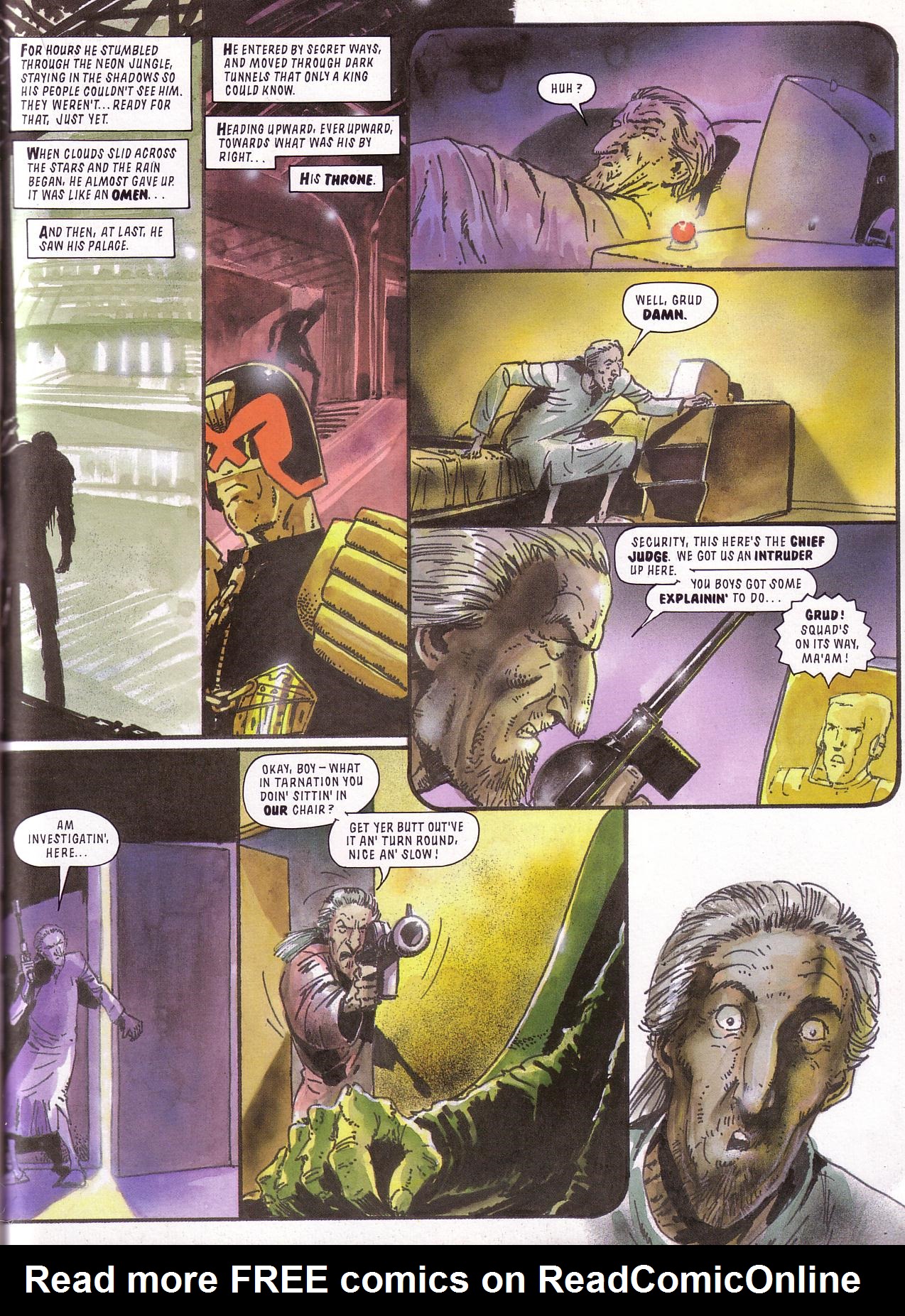 Read online Judge Dredd: Death Aid comic -  Issue # TPB - 53