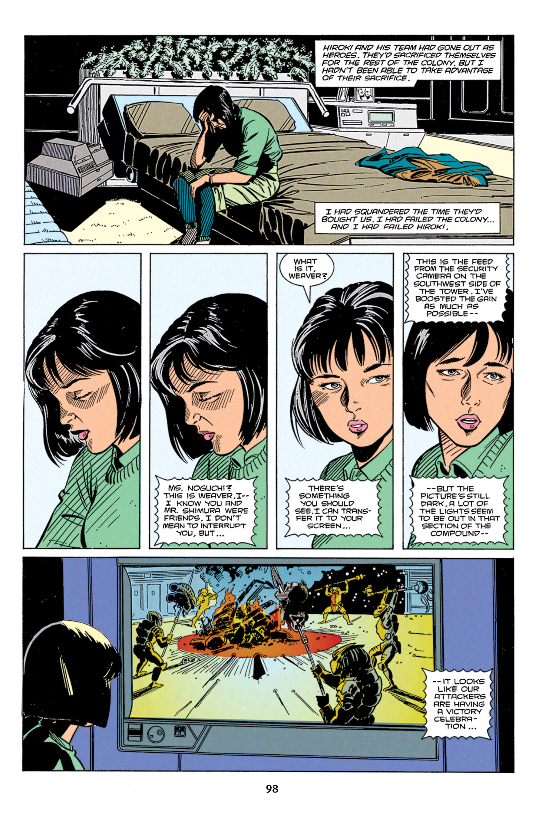 Read online Aliens vs. Predator Omnibus comic -  Issue # _TPB 1 Part 1 - 98