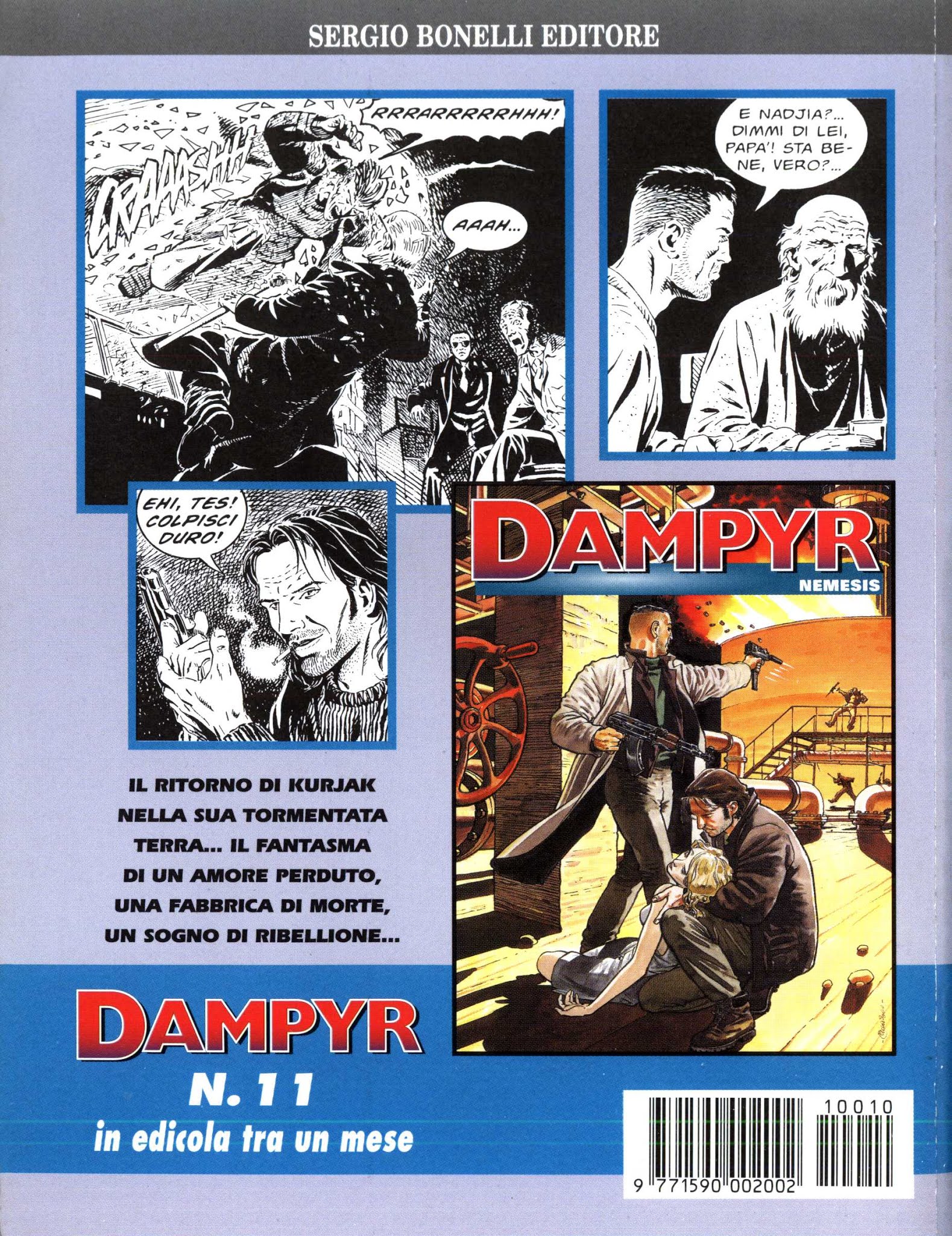 Read online Dampyr (2000) comic -  Issue #10 - 116