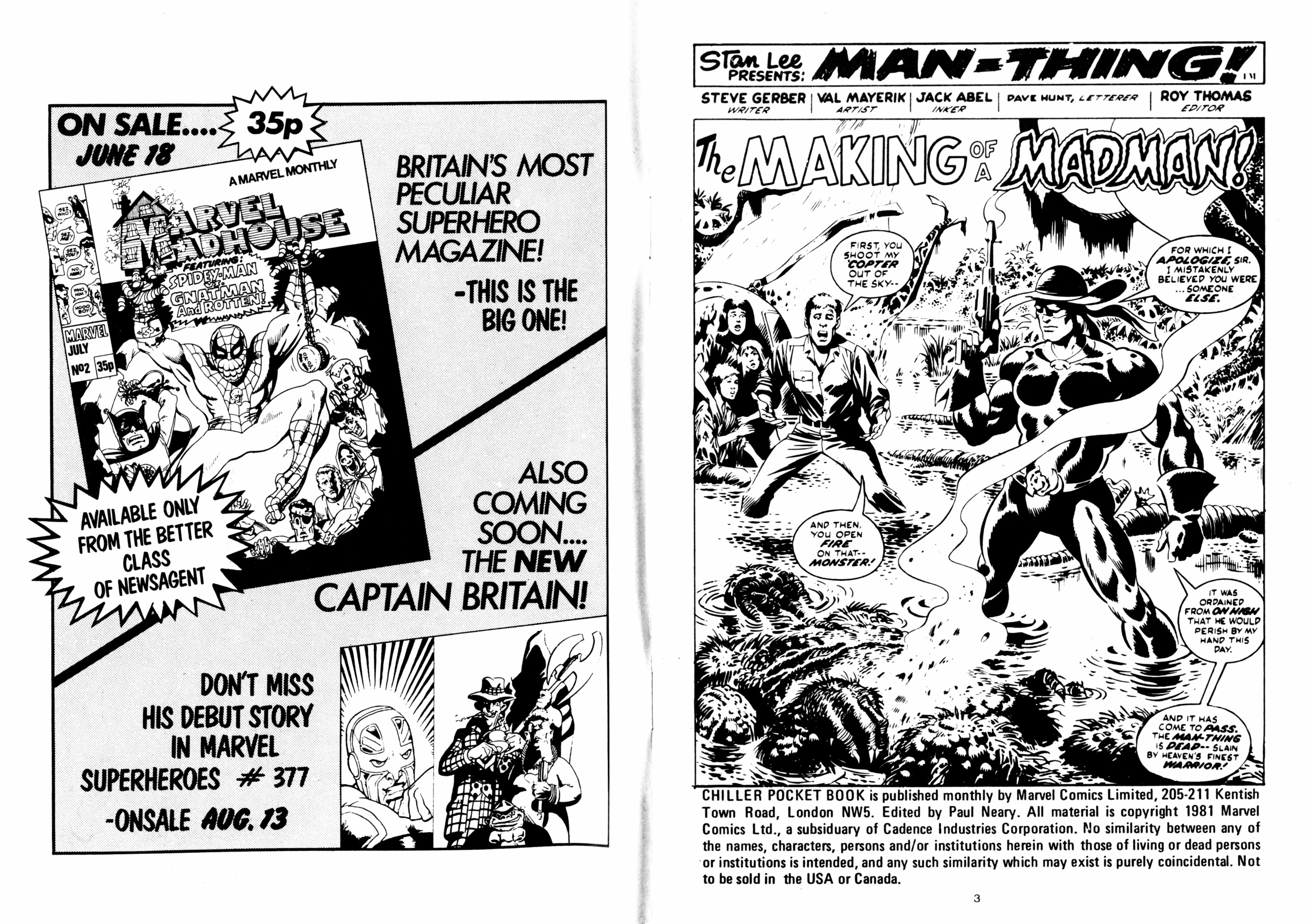Read online Chiller Pocket Book comic -  Issue #15 - 3