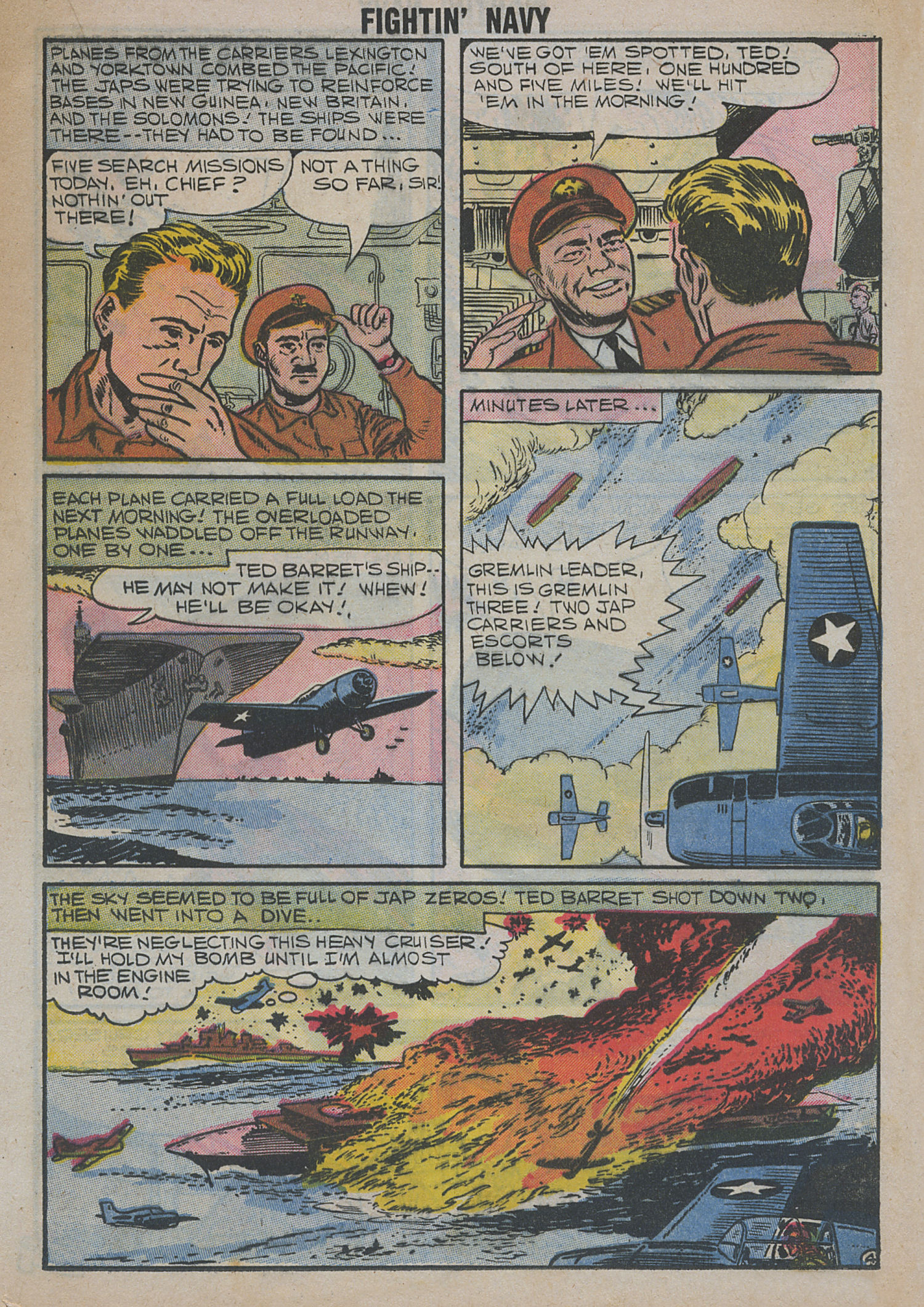 Read online Fightin' Navy comic -  Issue #82 - 41