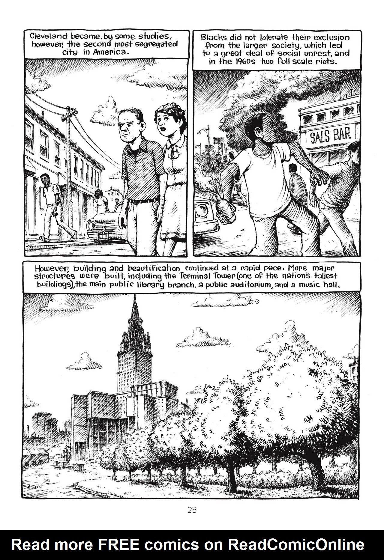 Read online Harvey Pekar's Cleveland comic -  Issue # TPB - 26