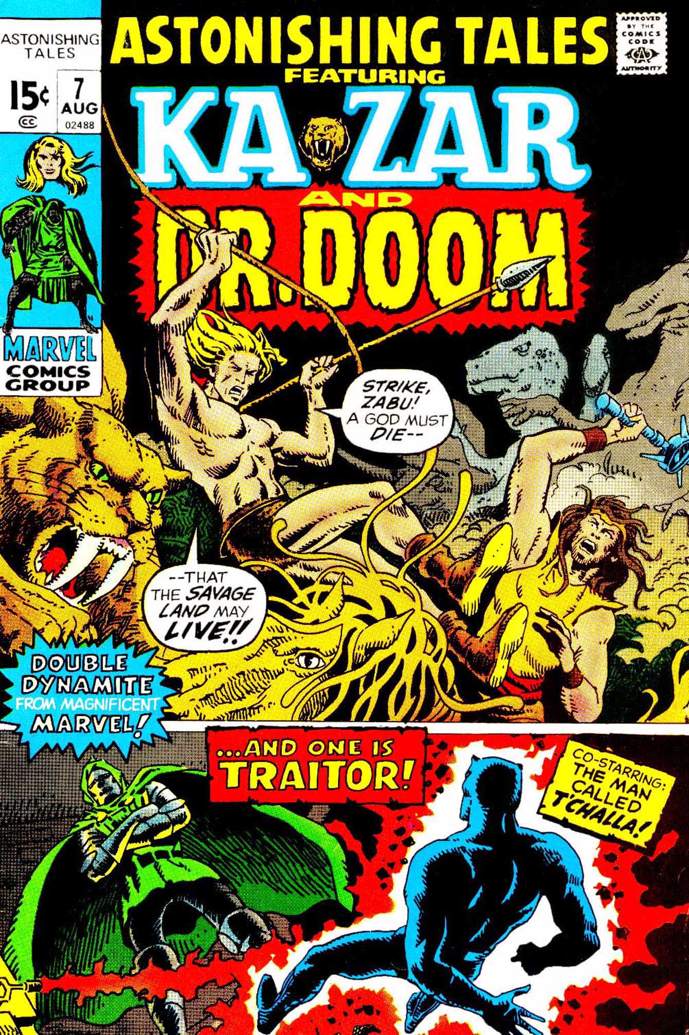 Read online Astonishing Tales (1970) comic -  Issue #7 - 1