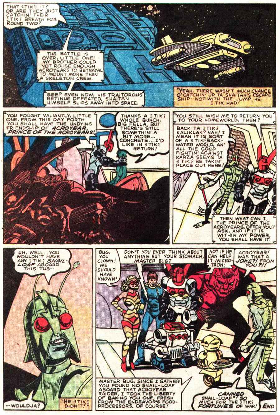 Read online Micronauts (1979) comic -  Issue #38 - 30