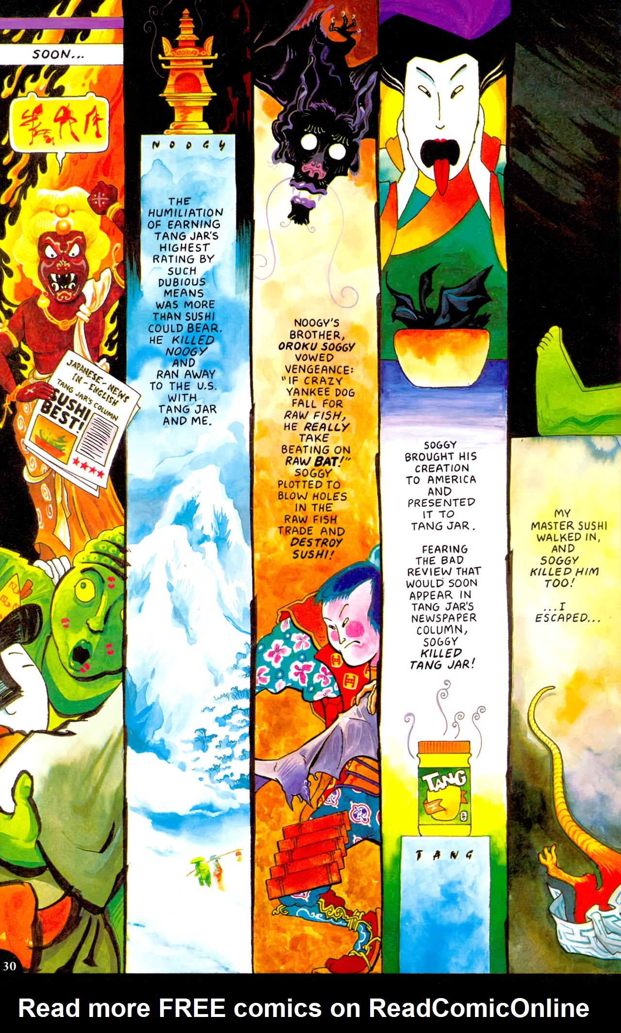 Read online Green-Grey Sponge-Suit Sushi Turtles comic -  Issue # Full - 32