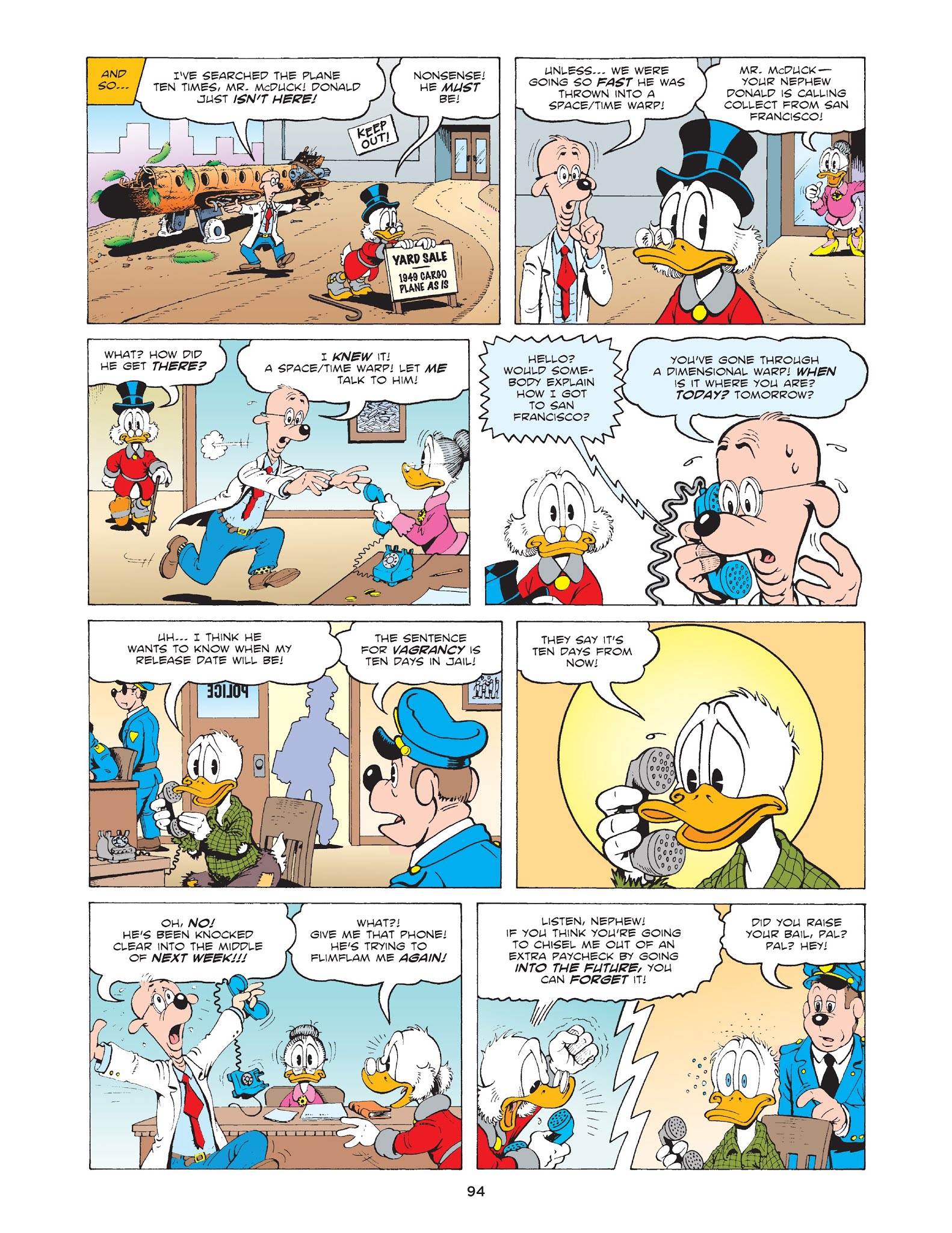 Read online Walt Disney Uncle Scrooge and Donald Duck: The Don Rosa Library comic -  Issue # TPB 3 (Part 1) - 95