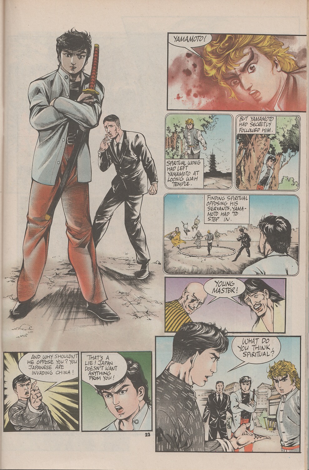 Read online Drunken Fist comic -  Issue #36 - 25