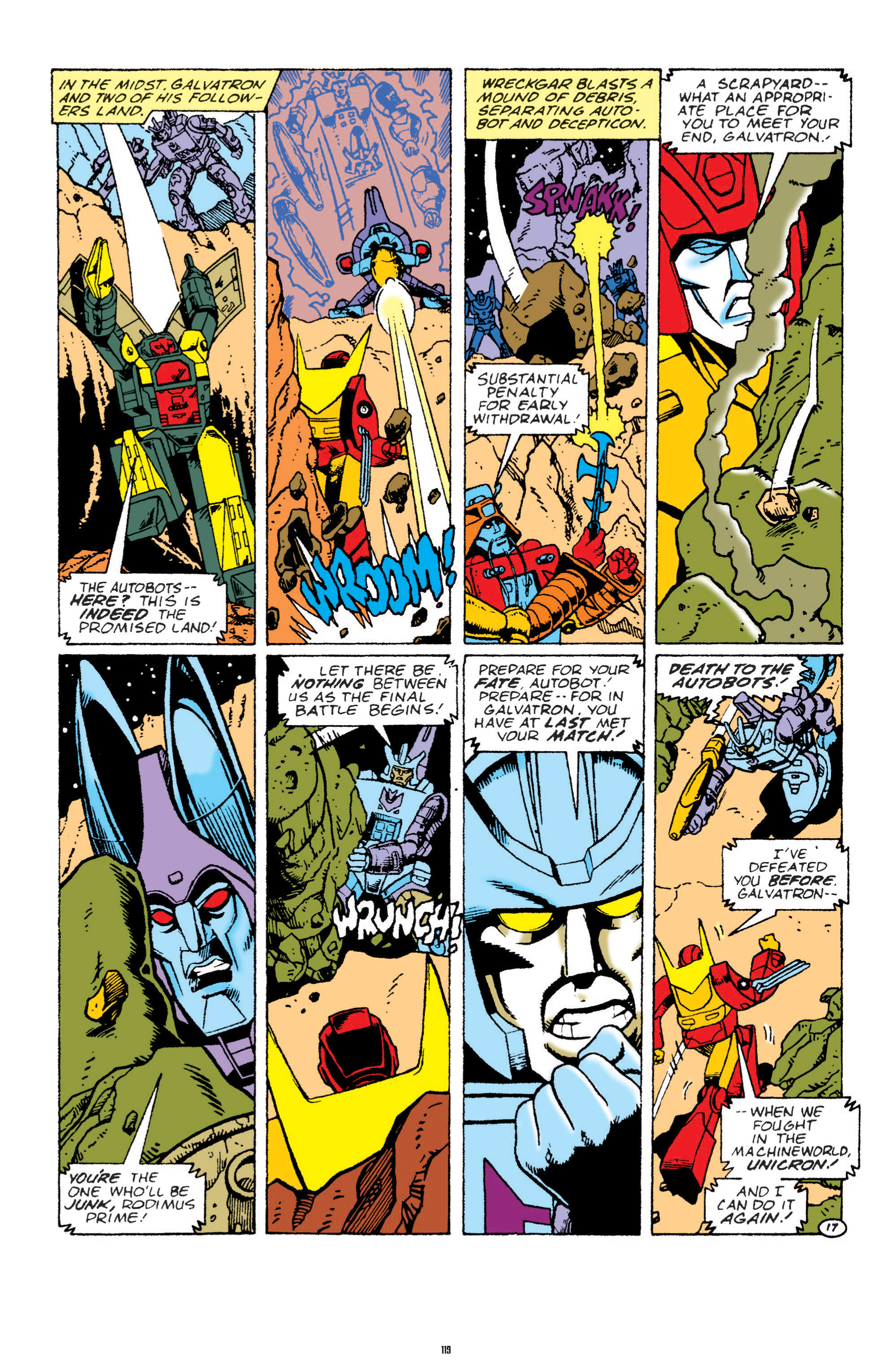 Read online The Transformers Classics comic -  Issue # TPB 4 - 120