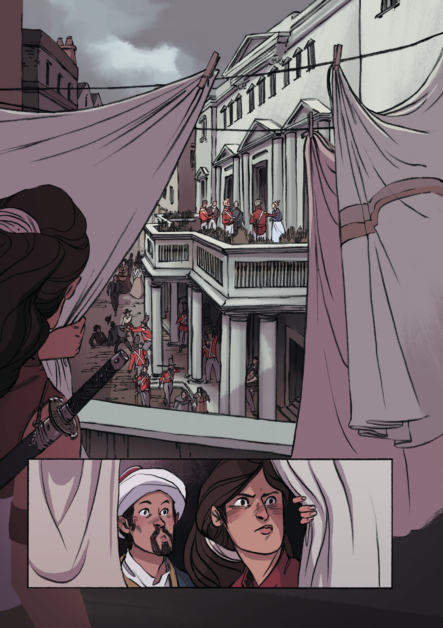 Read online Delilah Dirk and the King's Shilling comic -  Issue # TPB (Part 1) - 92