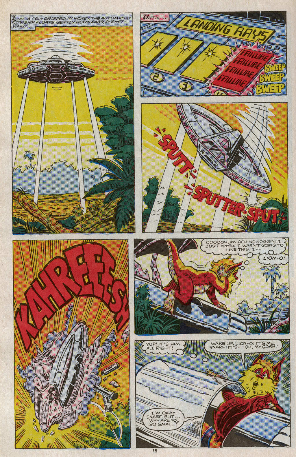 Read online ThunderCats (1985) comic -  Issue #1 - 22