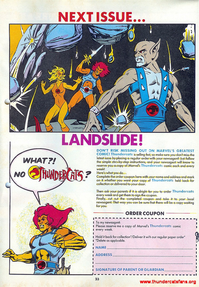 Read online ThunderCats (1987) comic -  Issue #12 - 17