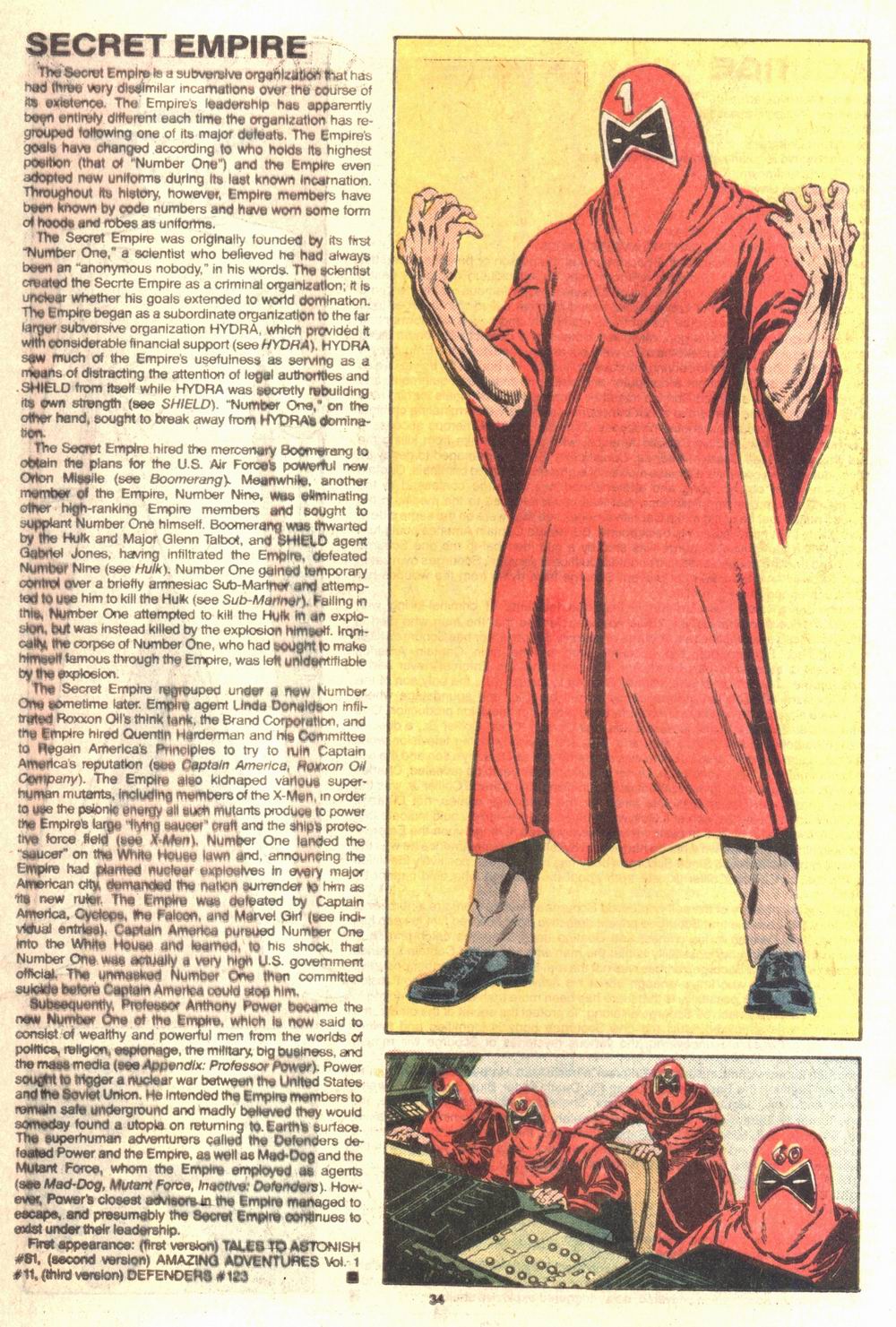 Read online The Official Handbook of the Marvel Universe Deluxe Edition comic -  Issue #11 - 36