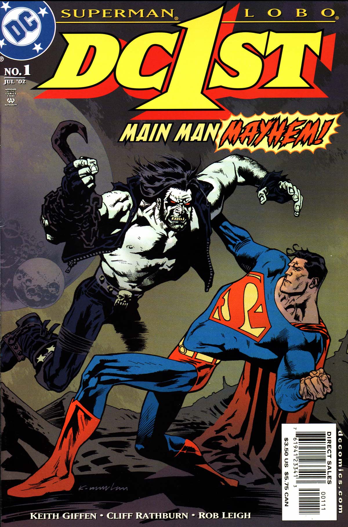 Read online DC First: Superman/Lobo comic -  Issue # Full - 1