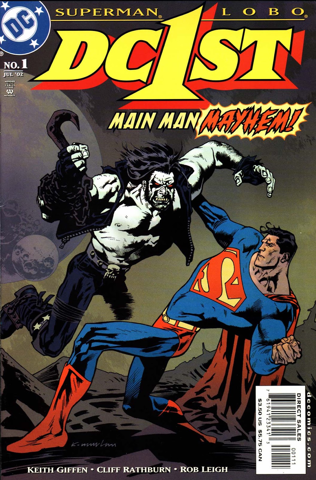 DC First: Superman/Lobo issue Full - Page 1