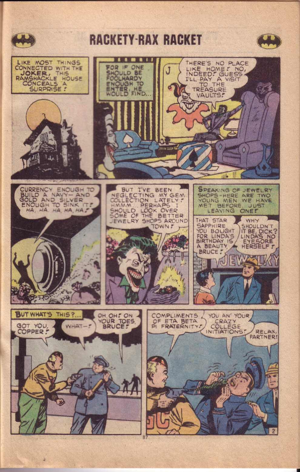 Read online Batman (1940) comic -  Issue #257 - 87