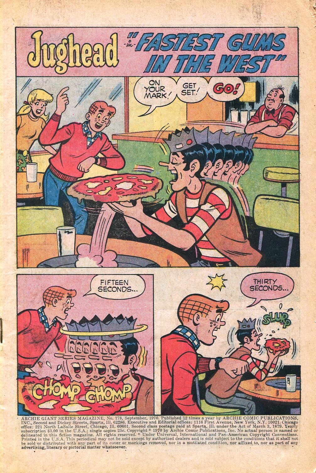 Read online Archie Giant Series Magazine comic -  Issue #178 - 3