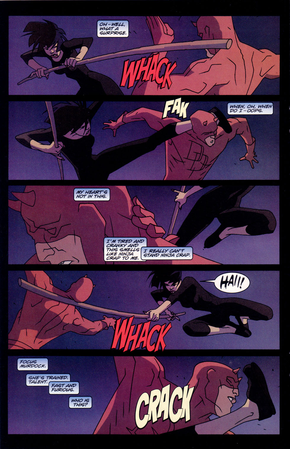 Read online Superman's Pal Jimmy Olsen comic -  Issue # Daredevil - Ninja (2001) - 13