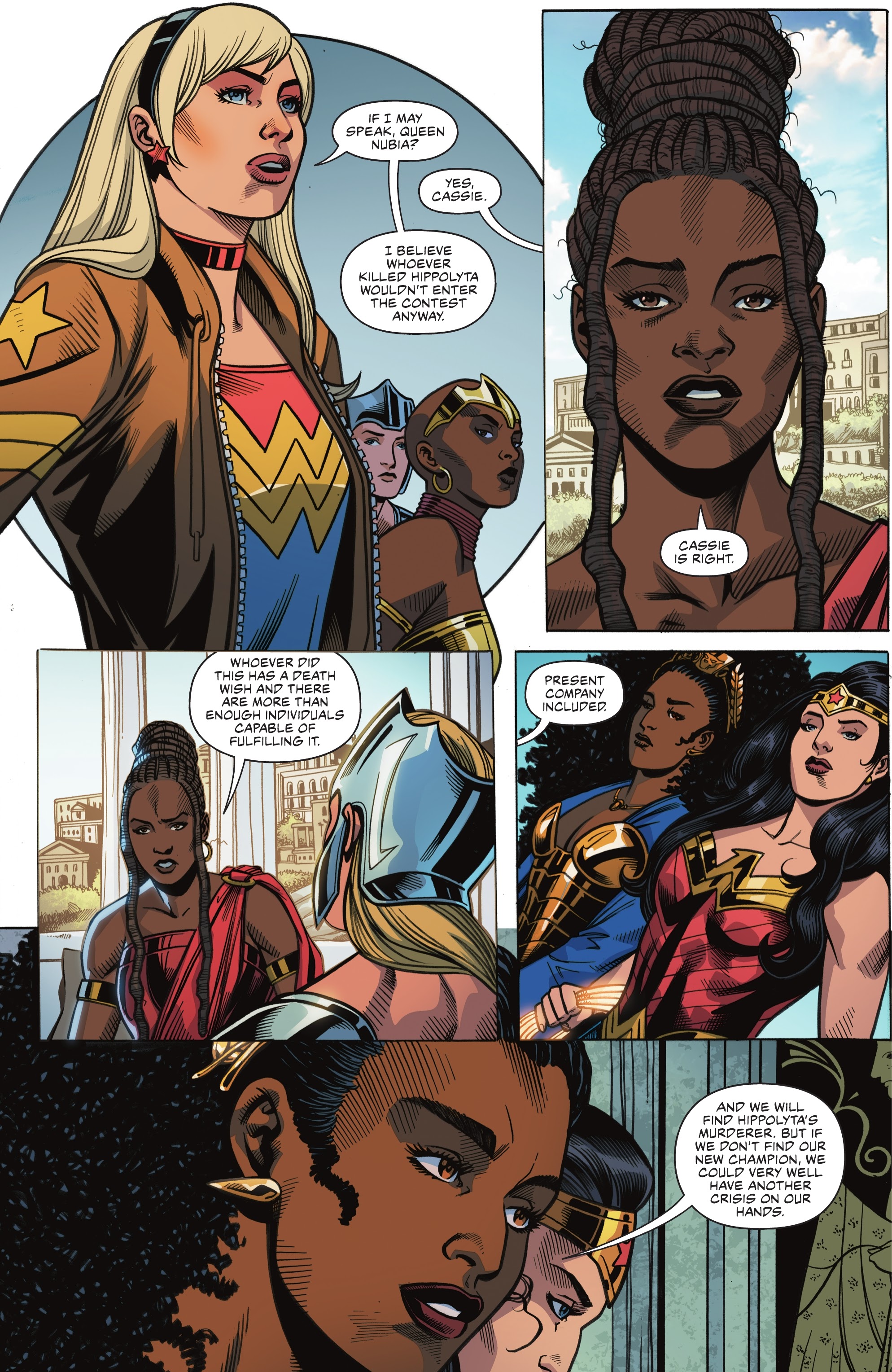 Read online Nubia & the Amazons comic -  Issue #6 - 14