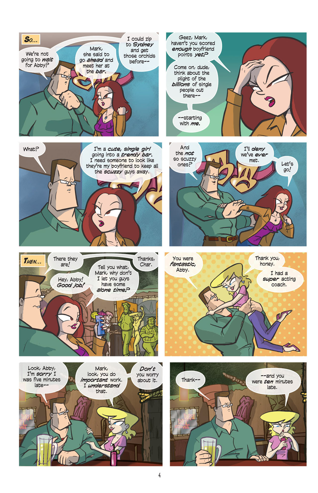 Read online Love and Capes comic -  Issue #5 - 5