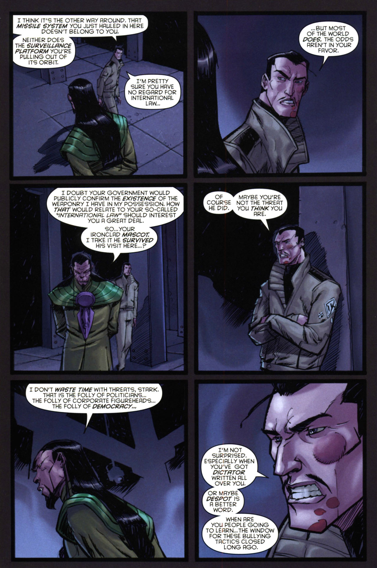 Read online Iron Man: Enter the Mandarin comic -  Issue #5 - 9