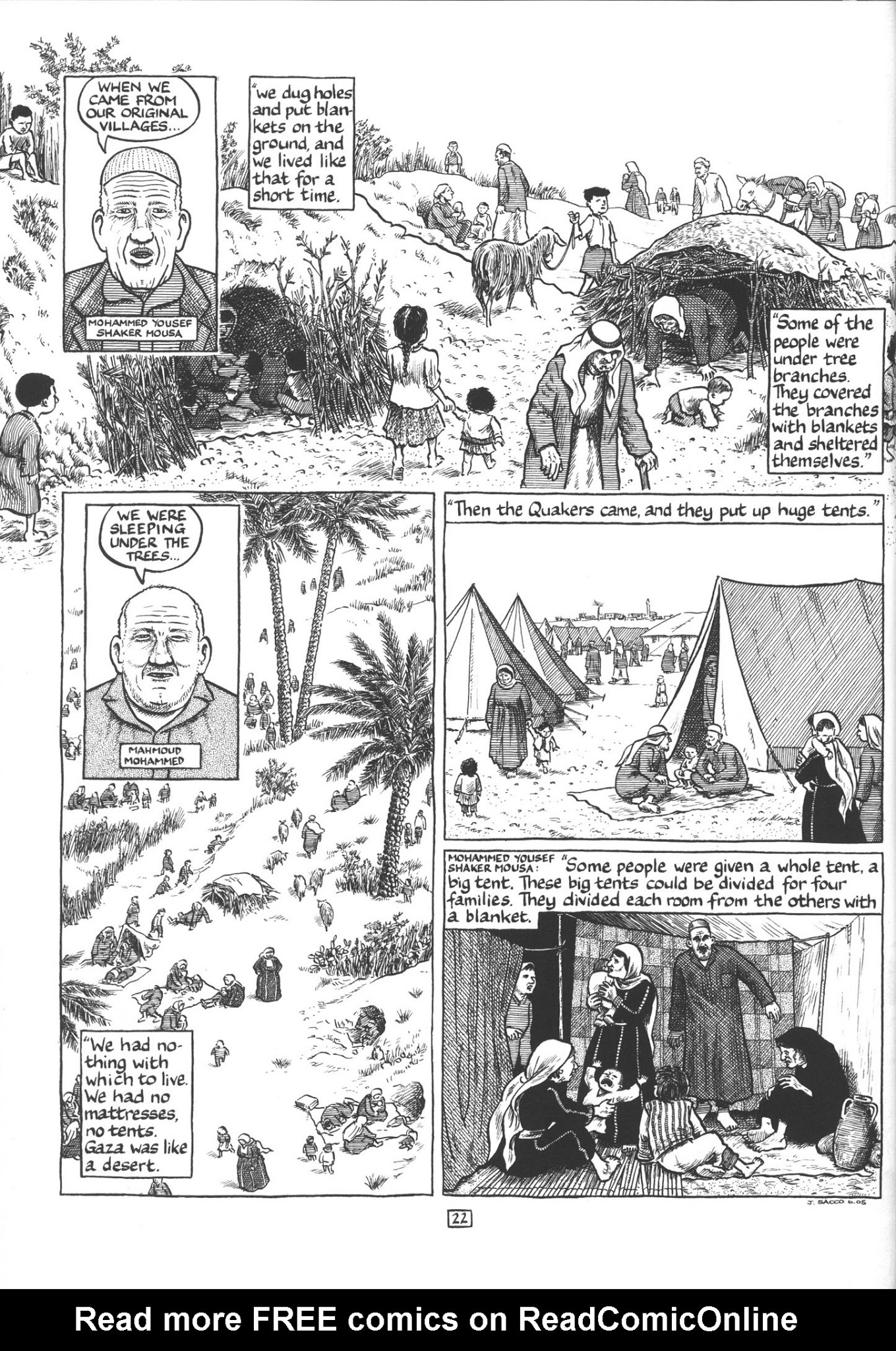 Read online Footnotes in Gaza comic -  Issue # TPB - 43