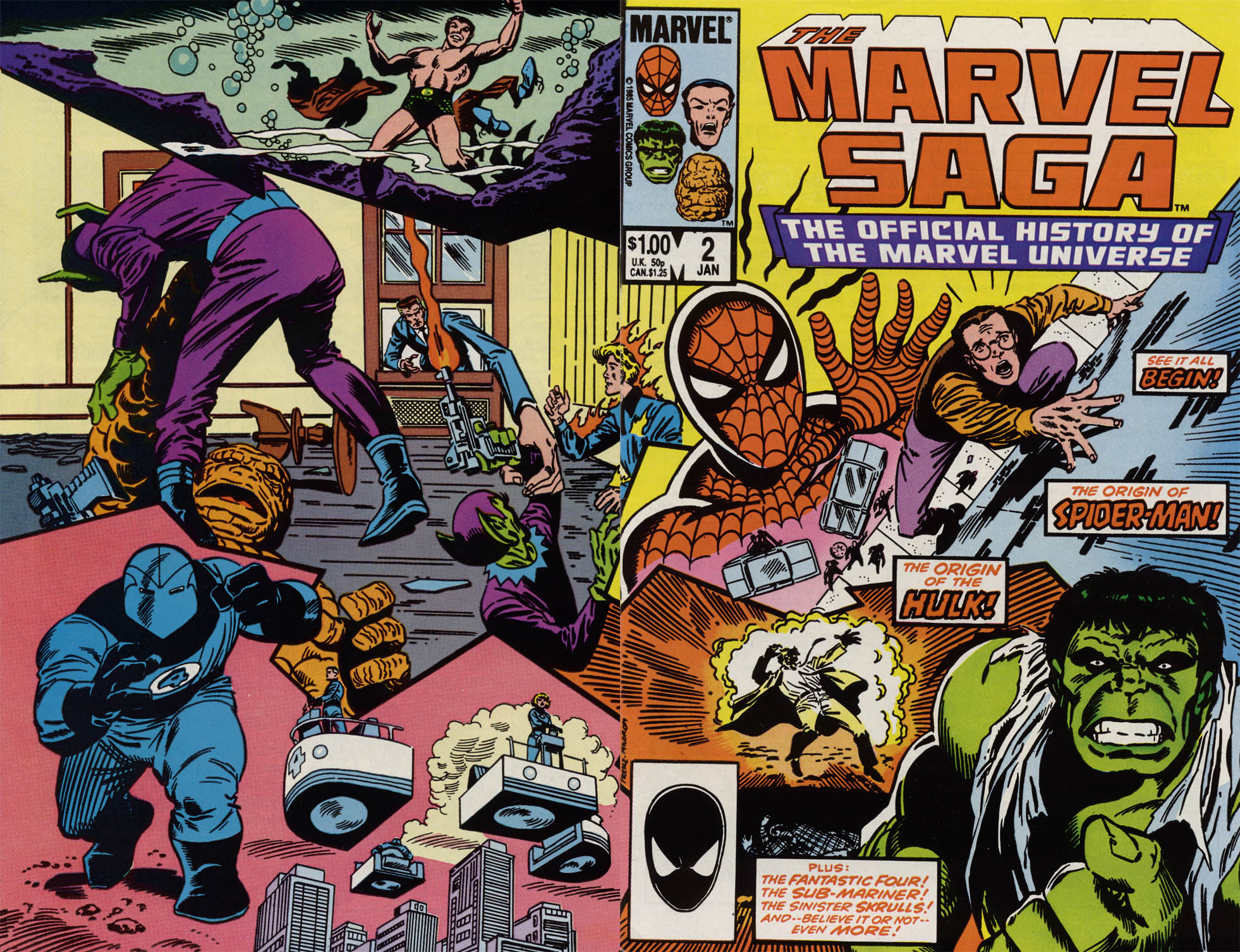 Read online Marvel Saga: The Official History of the Marvel Universe comic -  Issue #2 - 1
