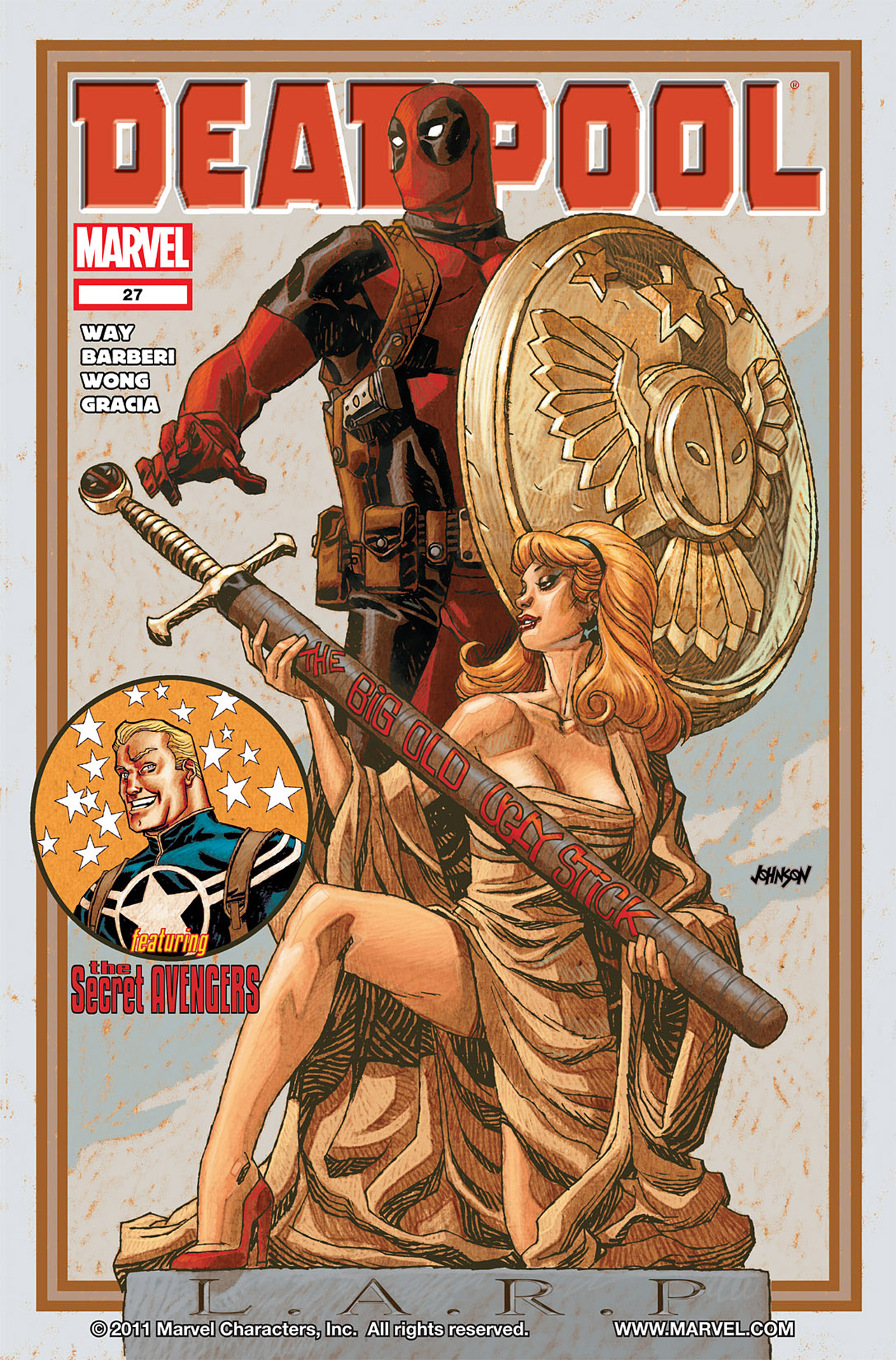 Read online Deadpool (2008) comic -  Issue #27 - 1