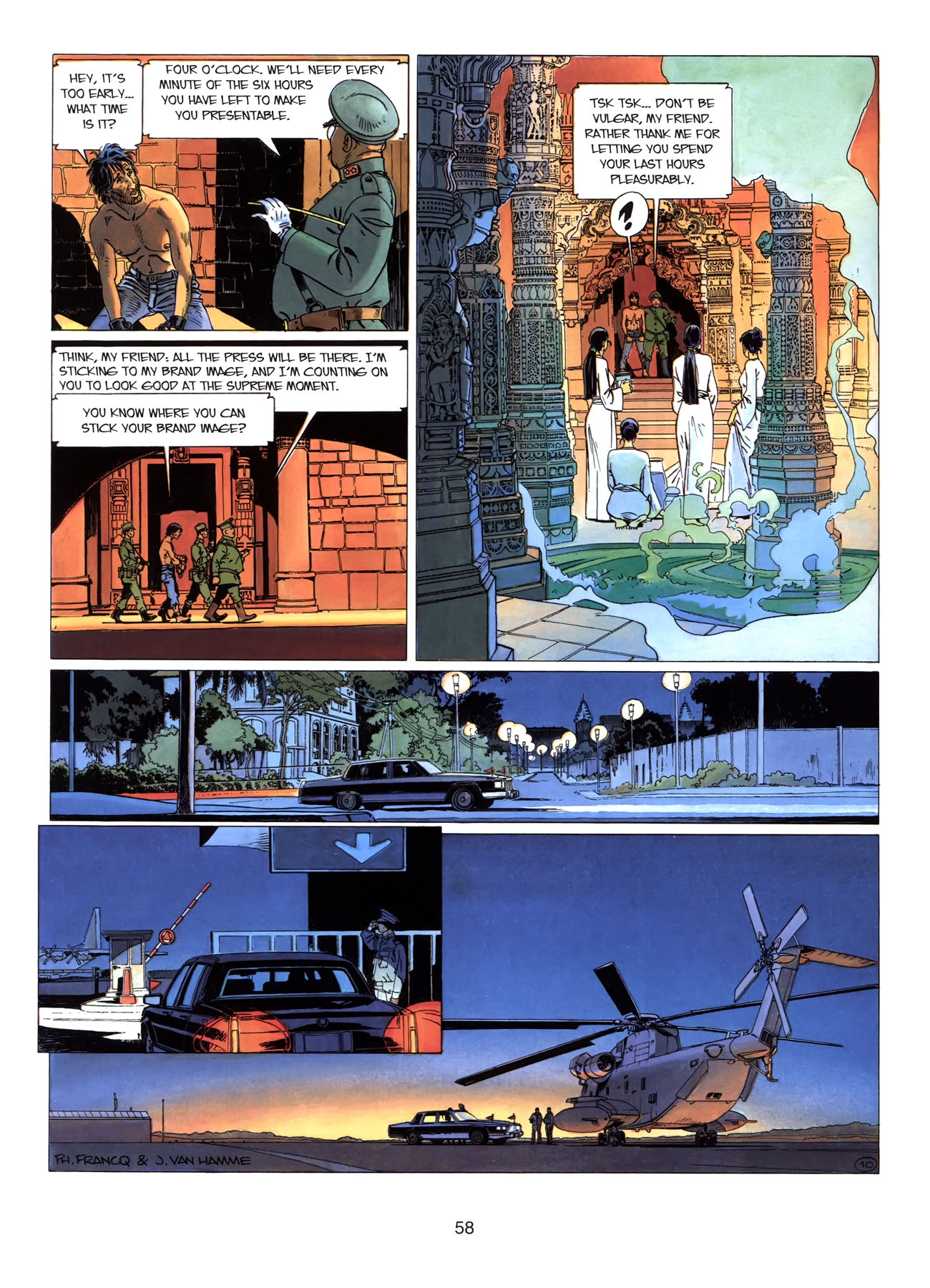 Read online Largo Winch comic -  Issue # TPB 4 - 59
