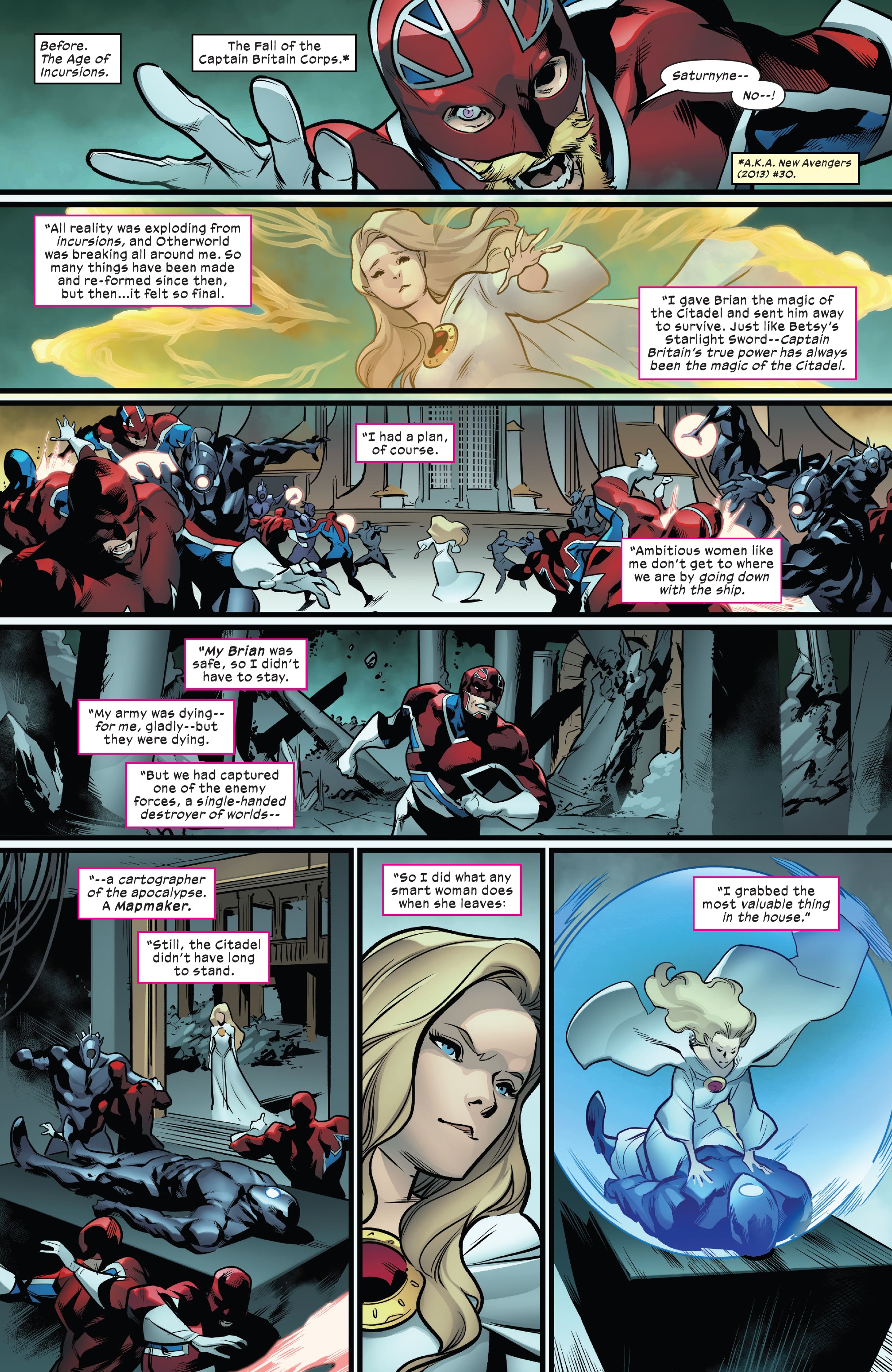 Read online Excalibur (2019) comic -  Issue #26 - 5
