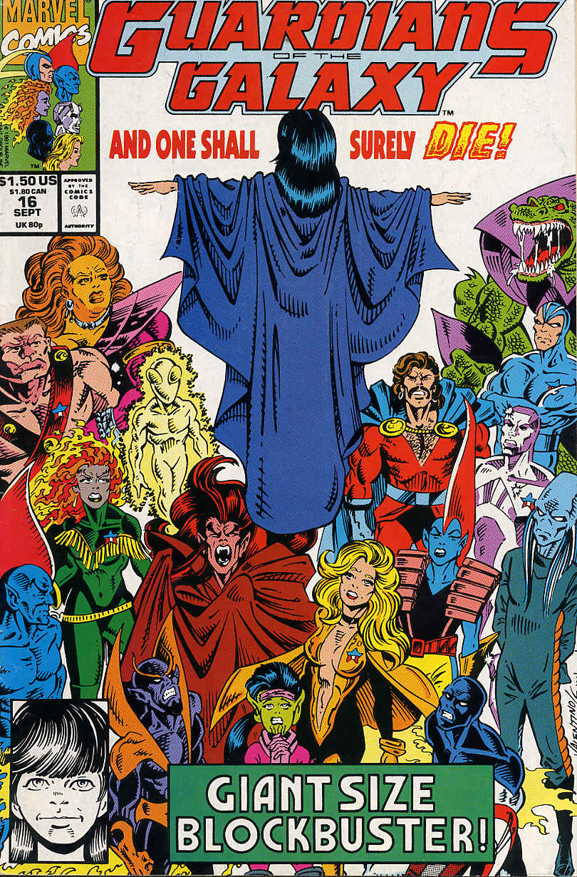 Read online Guardians of the Galaxy (1990) comic -  Issue #16 - 1