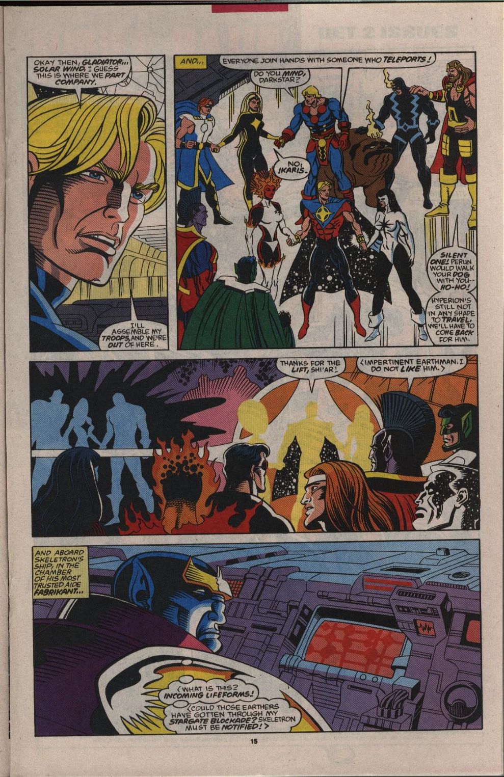Read online Quasar comic -  Issue #55 - 13