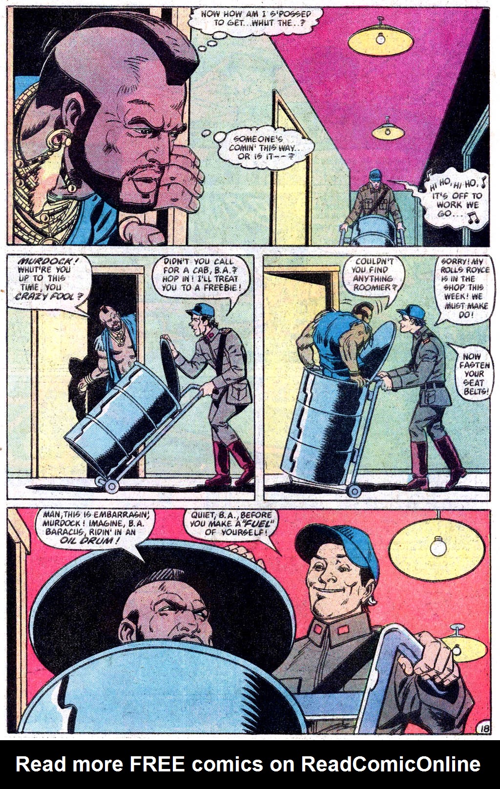 Read online The A-Team comic -  Issue #3 - 19