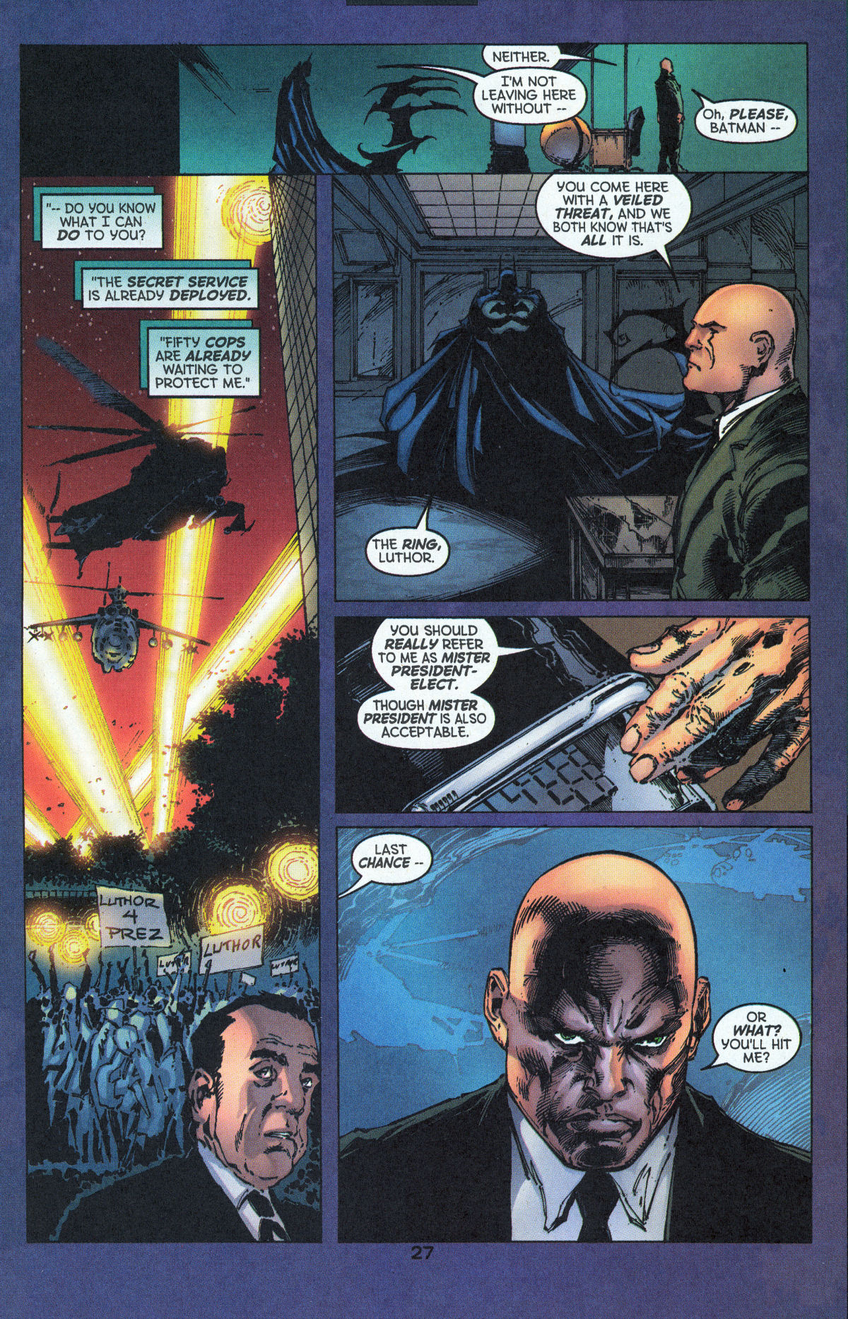 Read online Superman: President Lex comic -  Issue # TPB - 153