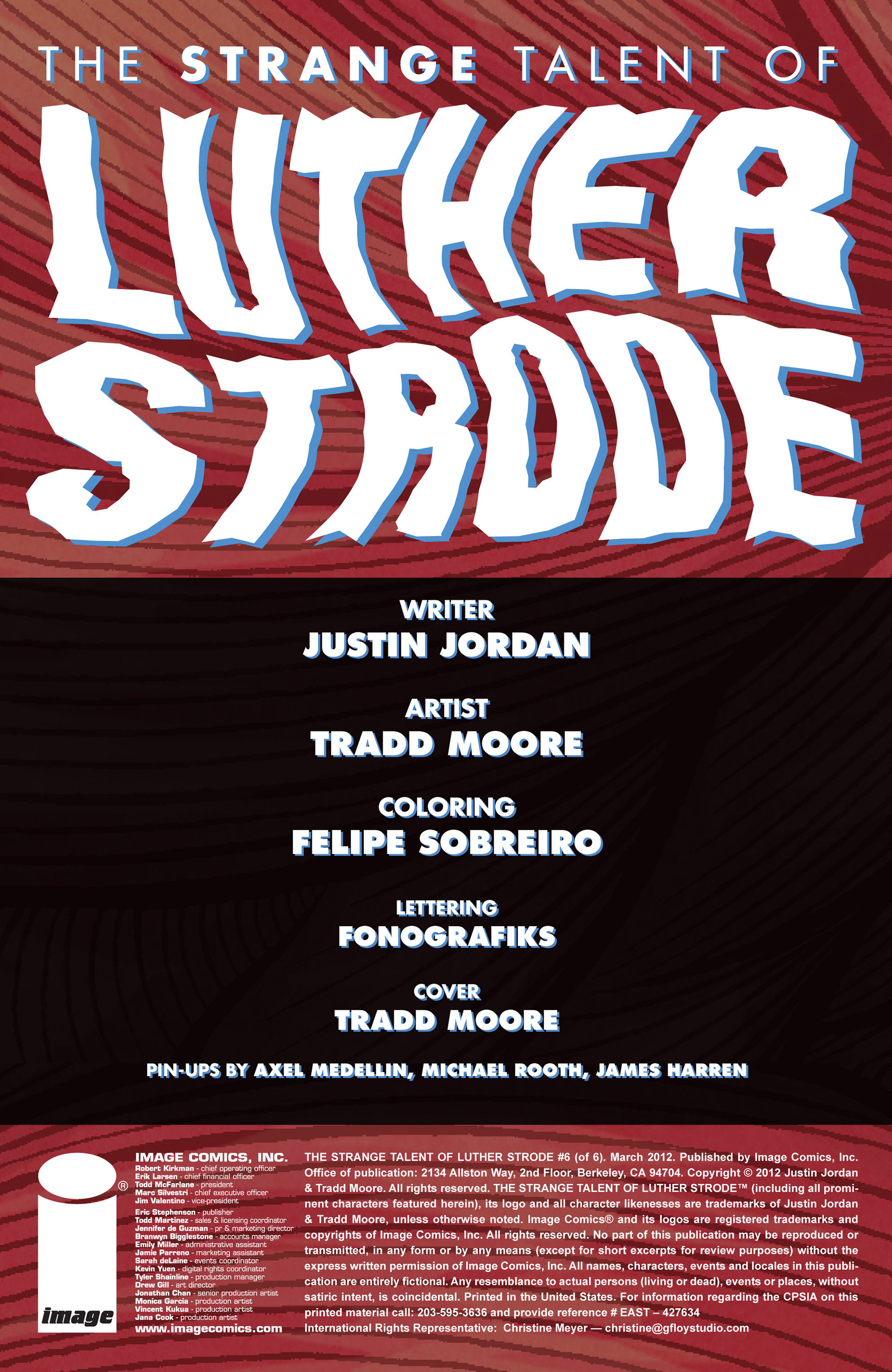 Read online The Strange Talent of Luther Strode comic -  Issue # TPB - 152