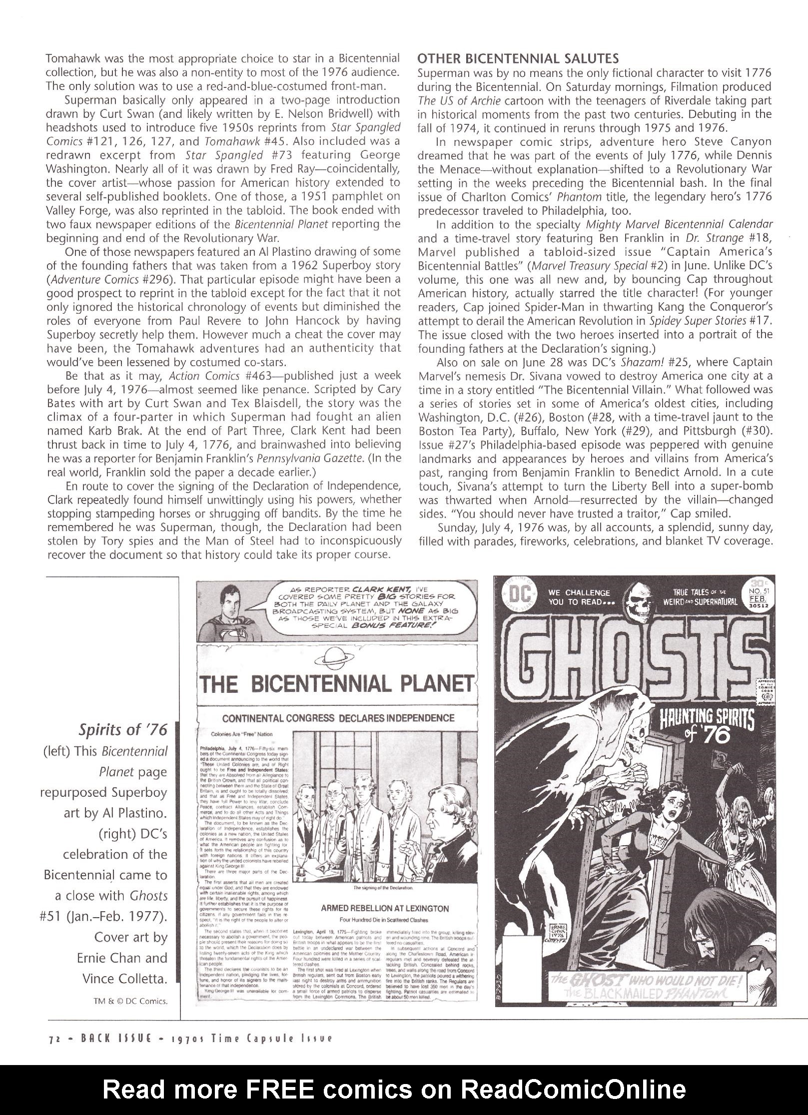 Read online Back Issue comic -  Issue #49 - 74