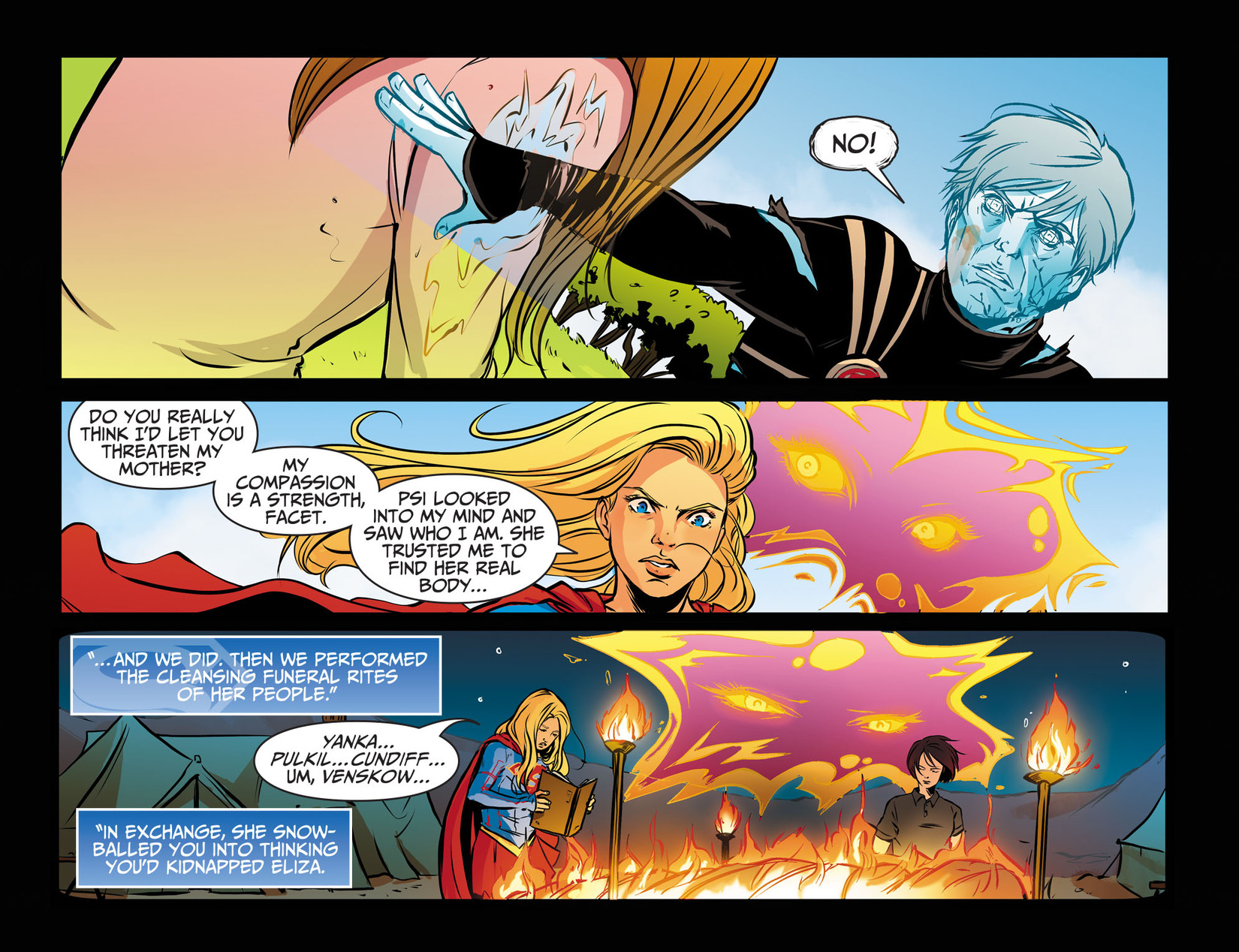 Read online Adventures of Supergirl comic -  Issue #13 - 15