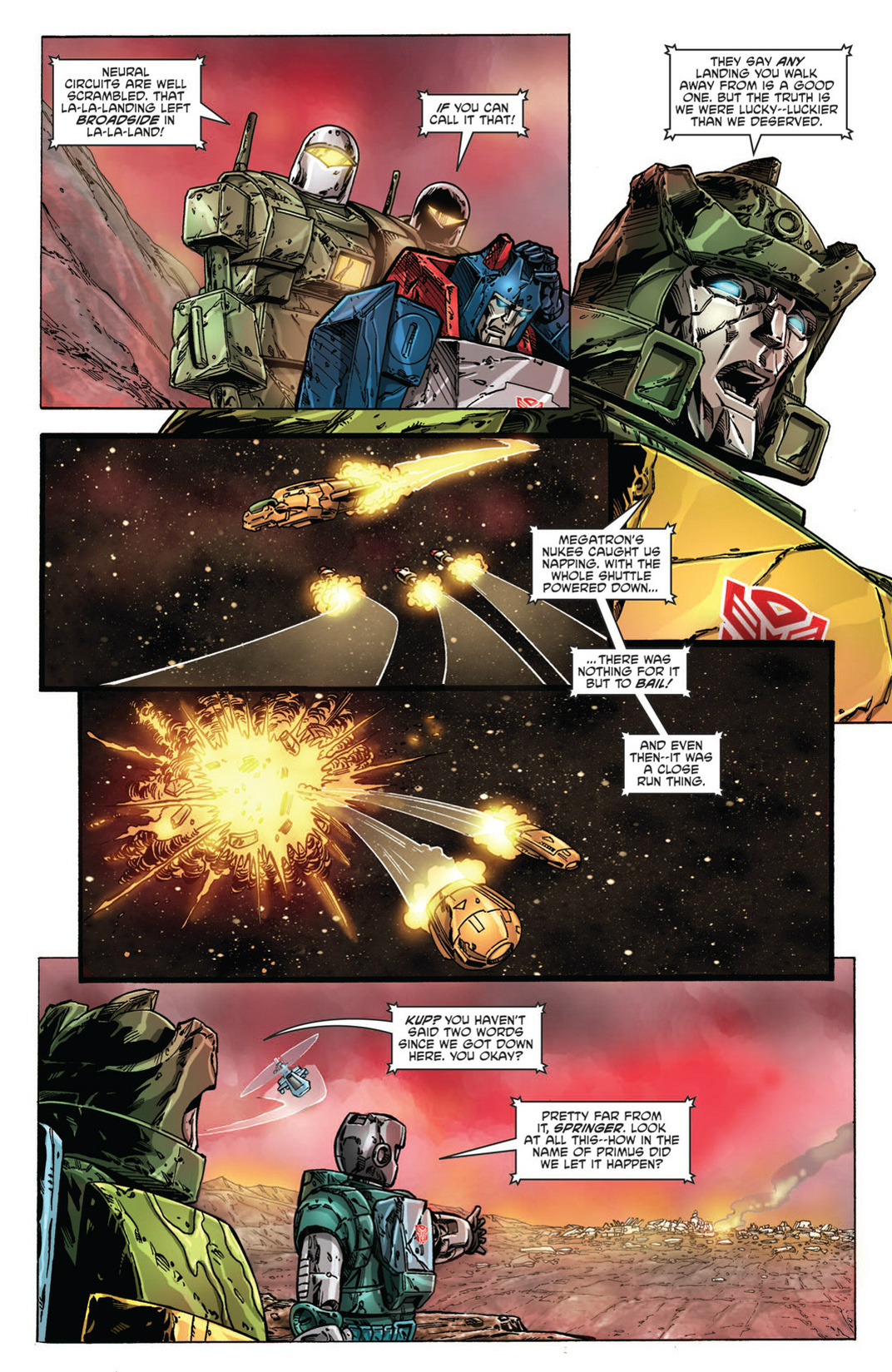 Read online The Transformers: Regeneration One comic -  Issue #82 - 7