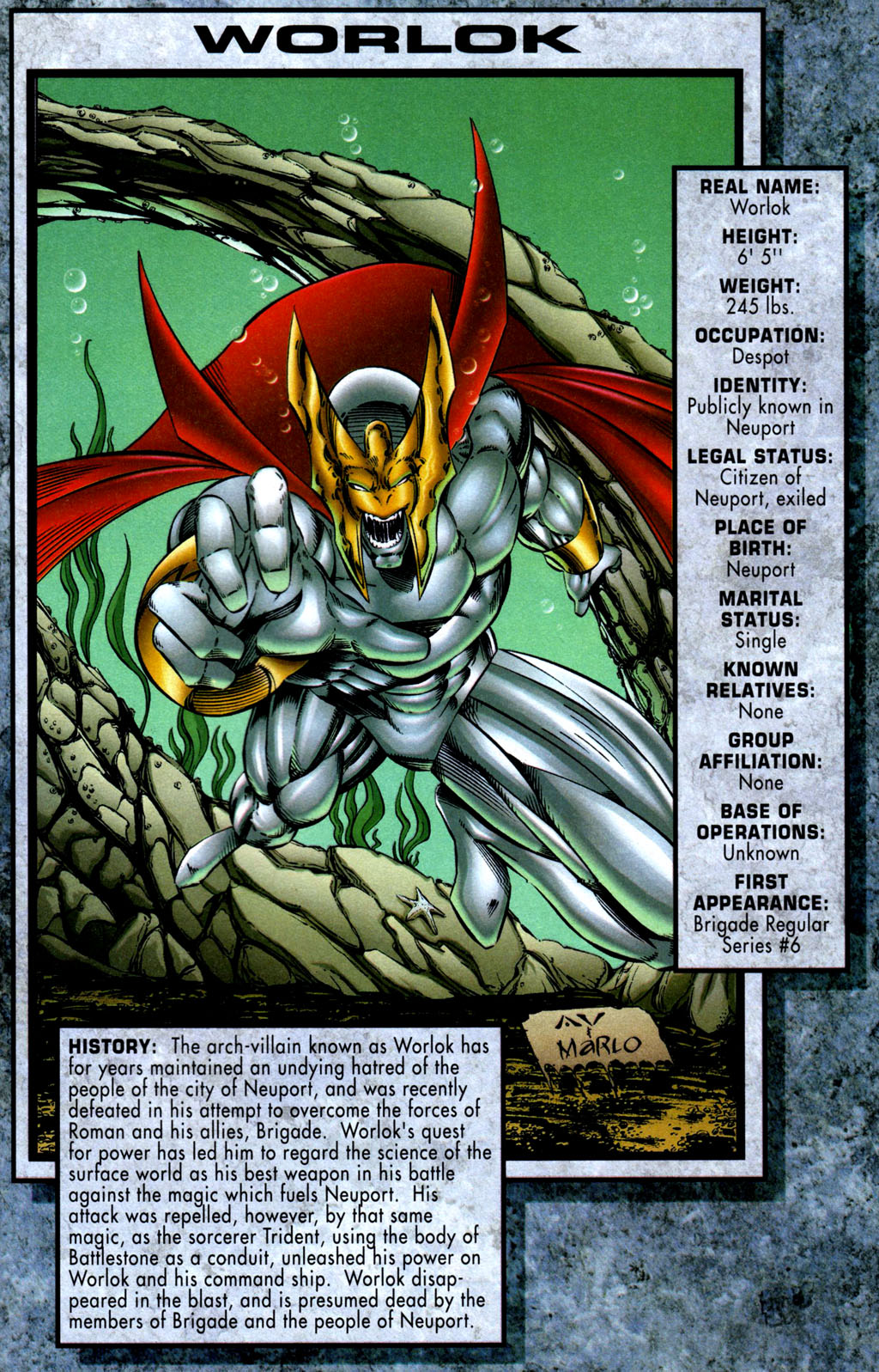 Read online Brigade Sourcebook comic -  Issue # Full - 24