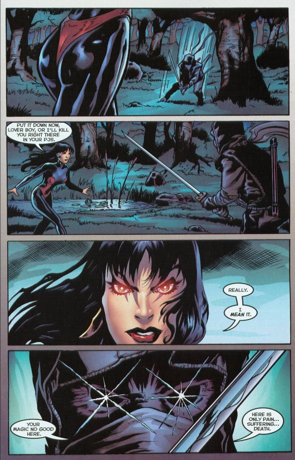 Read online Vampirella (2001) comic -  Issue #12 - 14