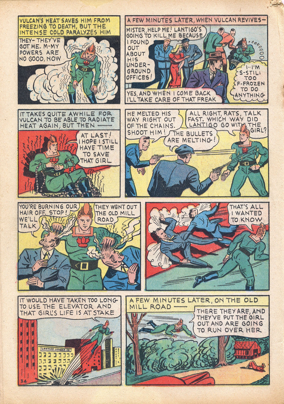 Read online Super-Mystery Comics comic -  Issue #4 - 36