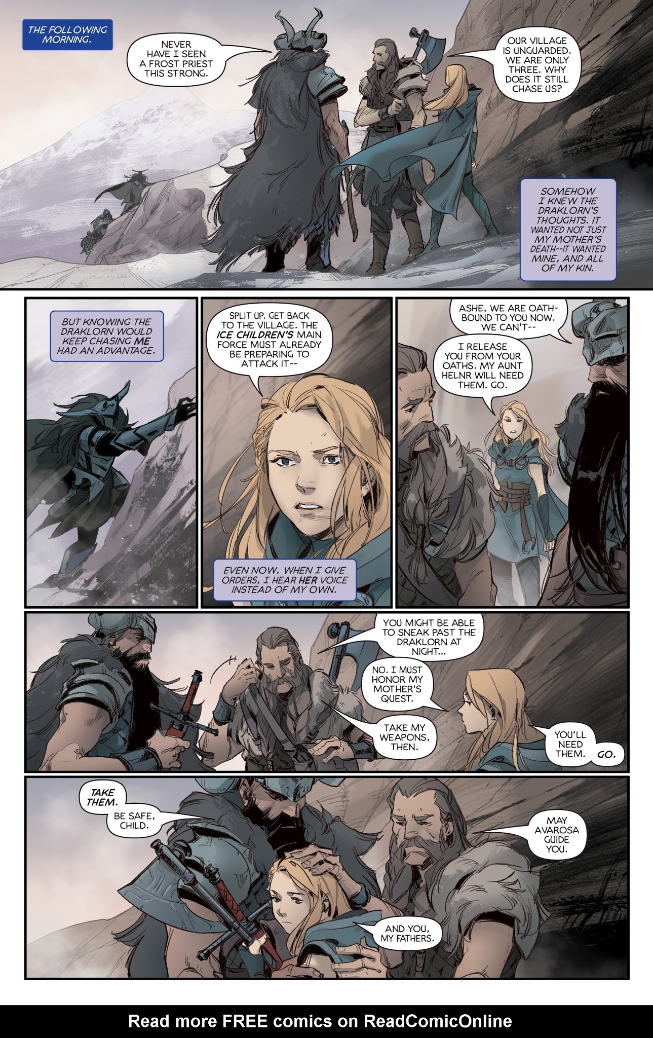 Read online League of Legends: Ashe: Warmother Special Edition comic -  Issue #2 - 11