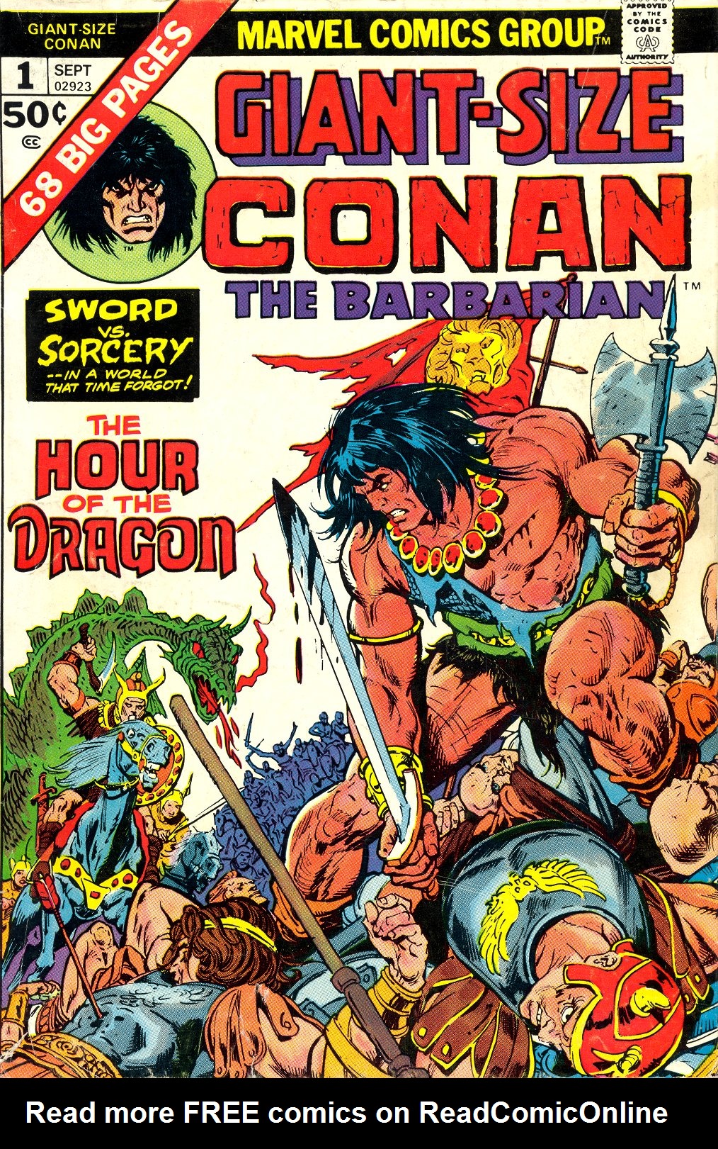 Read online Giant-Size Conan comic -  Issue #1 - 1