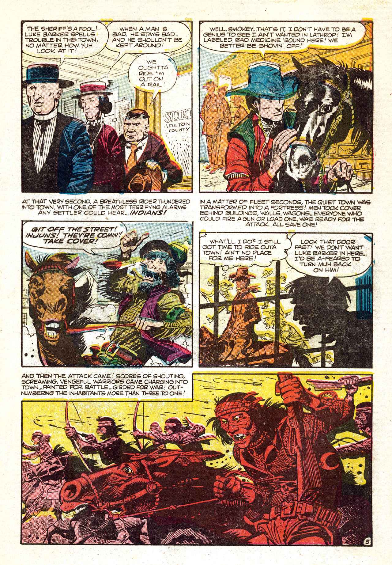 Read online Frontier Western comic -  Issue #5 - 7